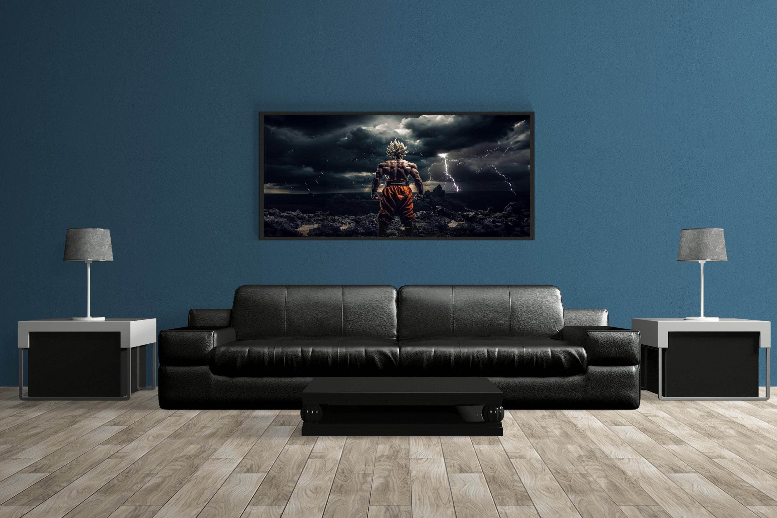 Super Son Goku Anime Wall Art - beink online art store