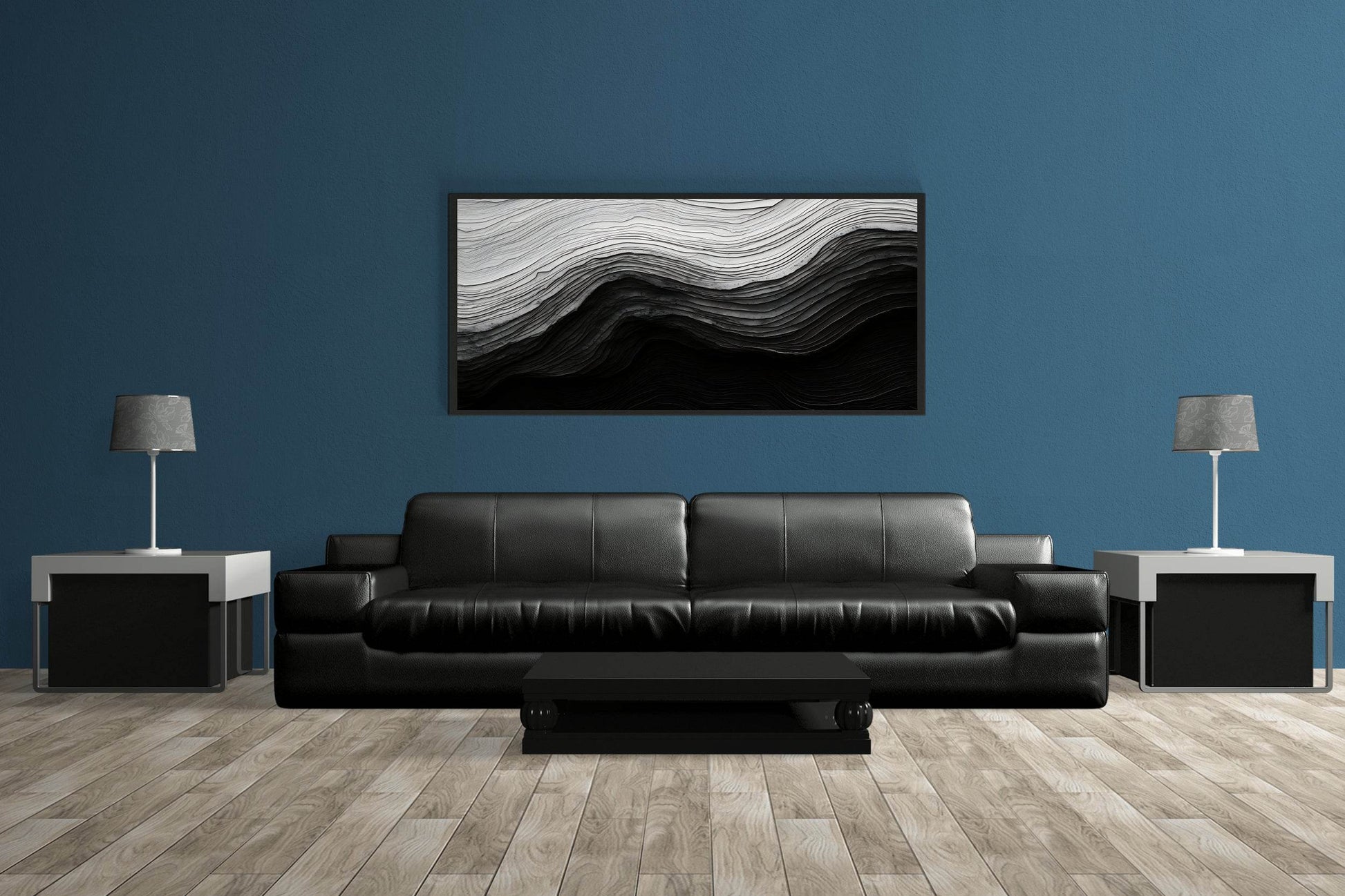 Rock Shadow Abstract Wall Art - beink online art store