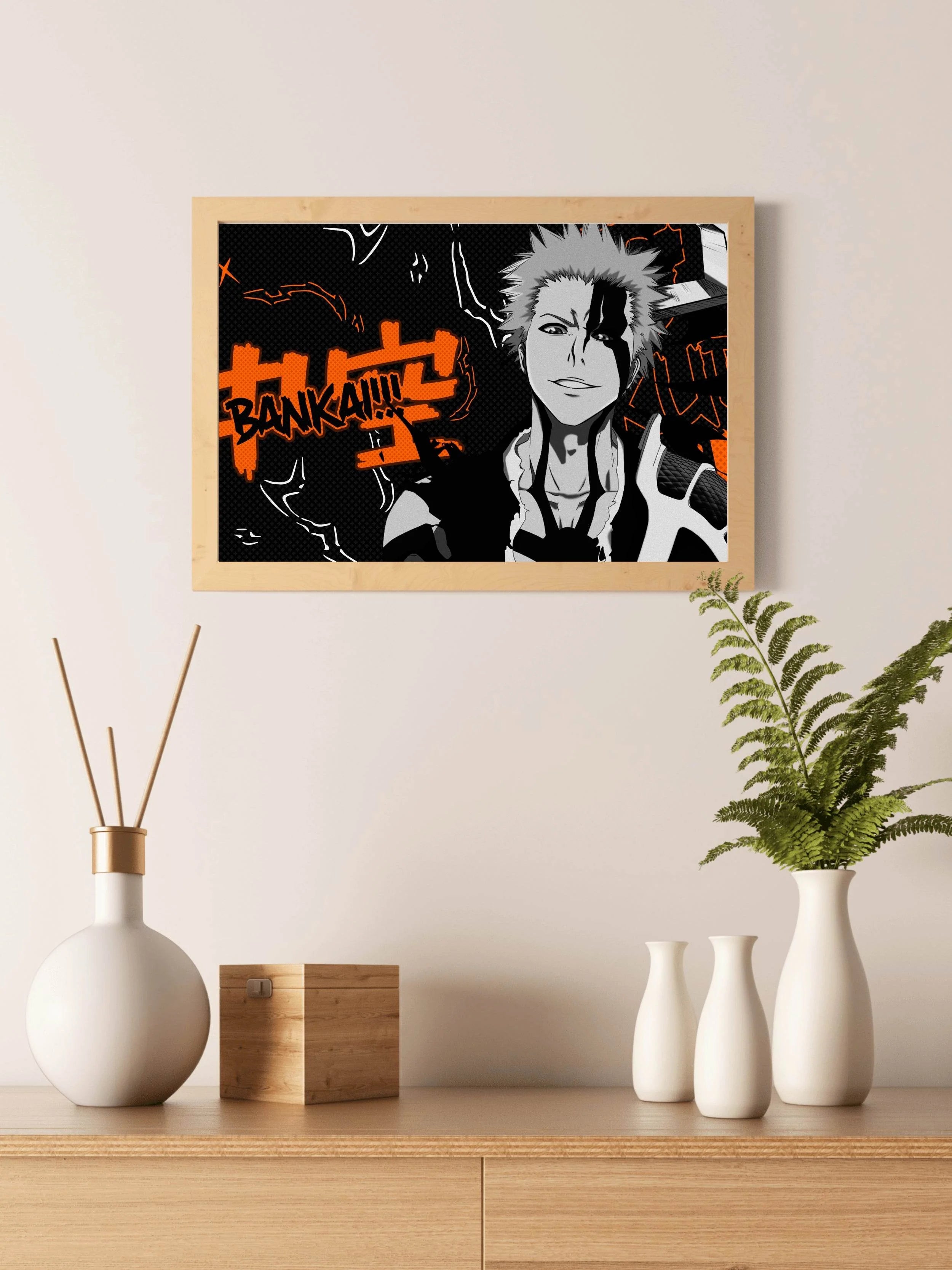 Bankai Bleach Anime Wall Art - beink online art store