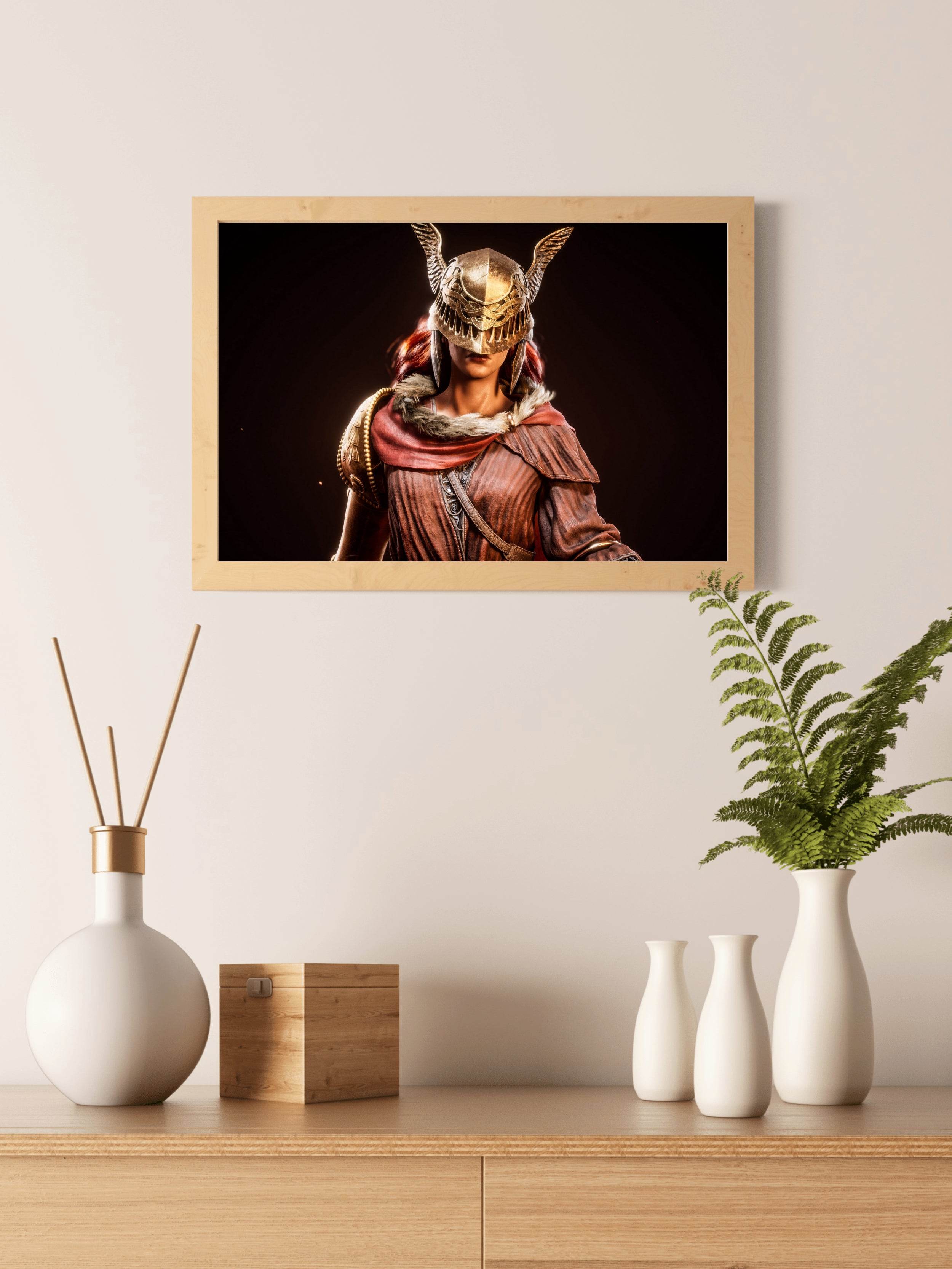 Malenia blade of Miquella Gaming Wall Art - beink online art store