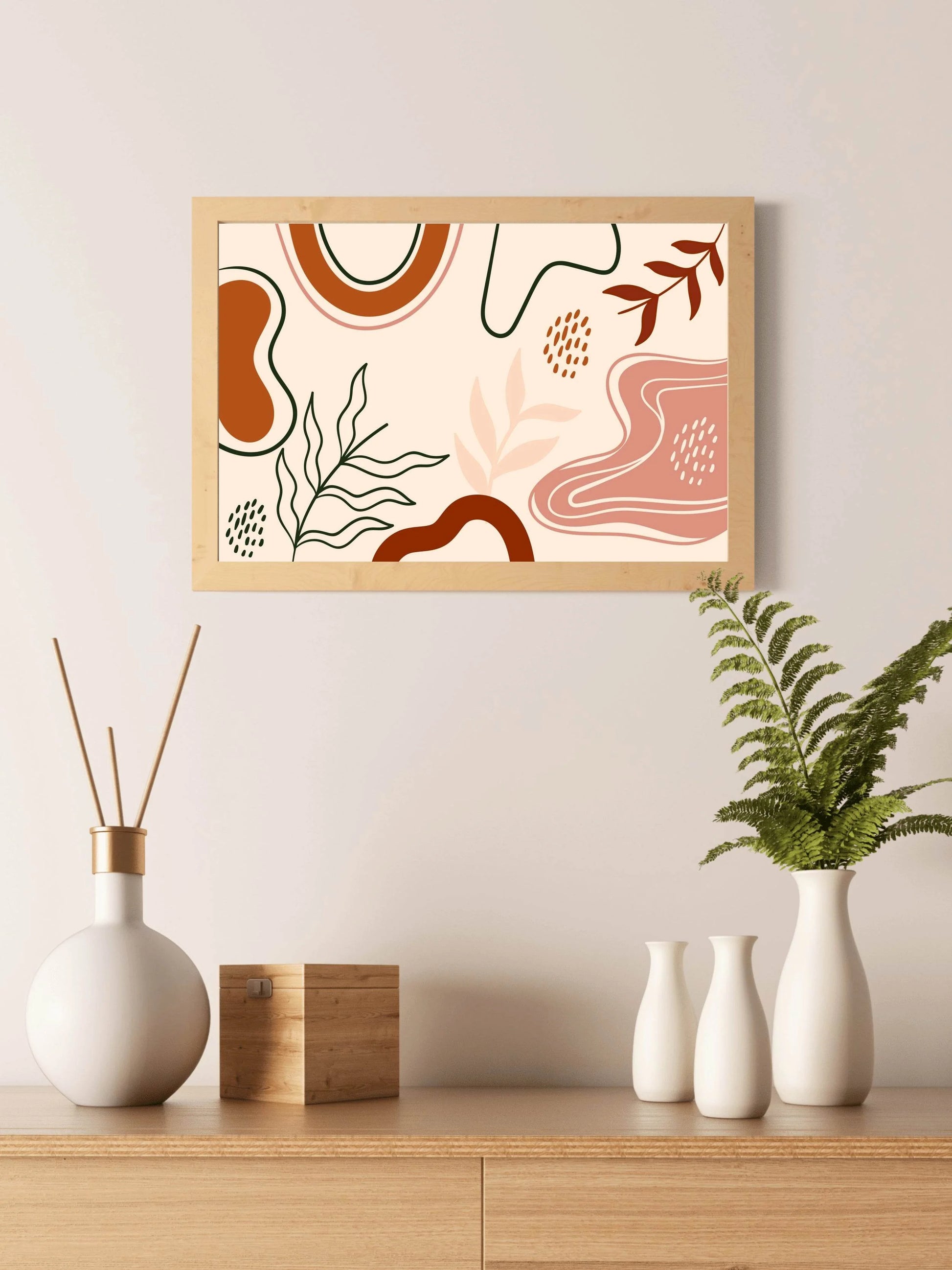 Abstract Branches Wall Art - beink online art store