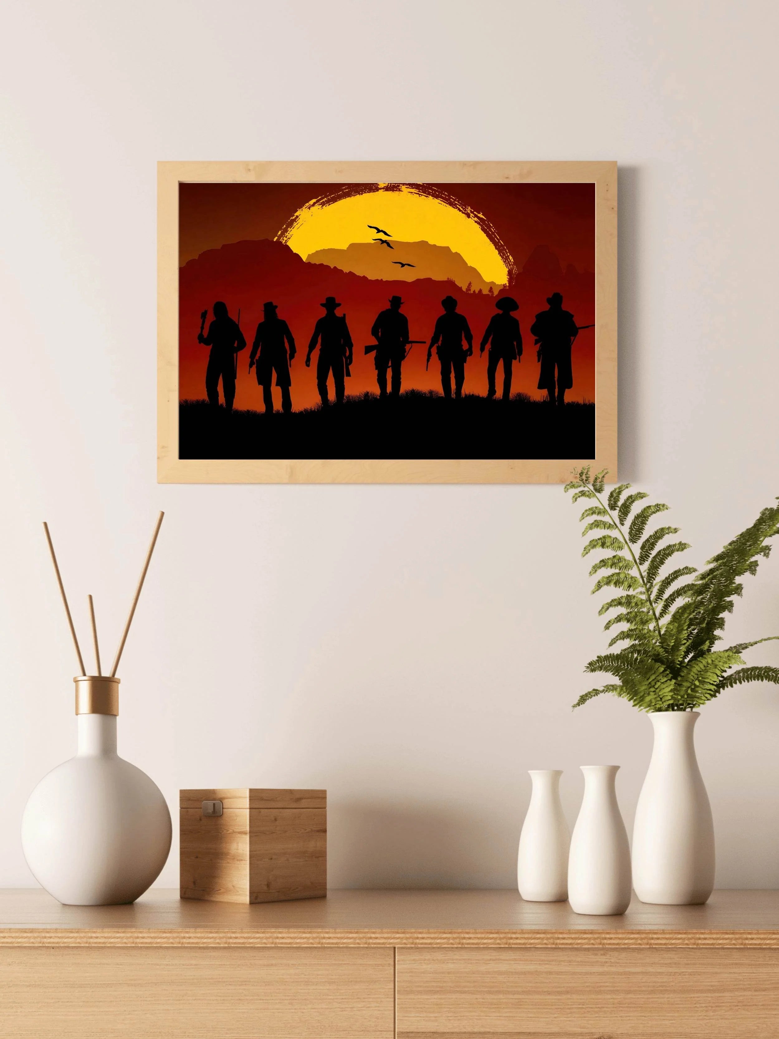 Red Dead Redemption 2 Gaming Wall Art - beink online art store