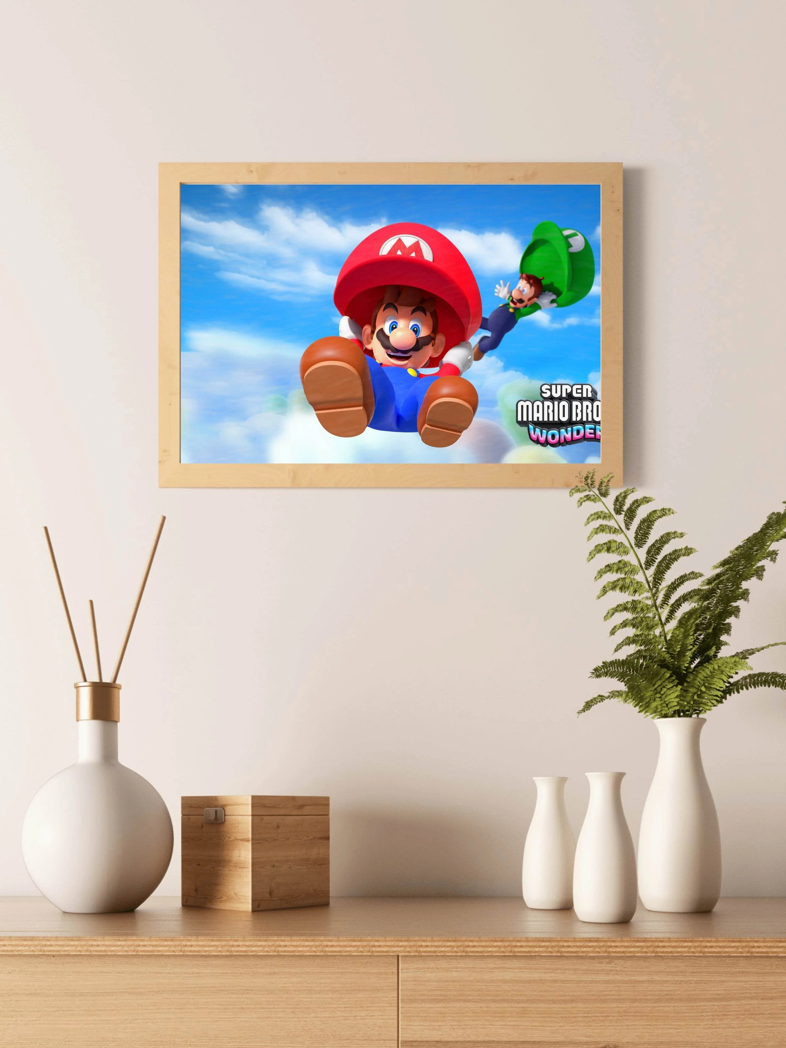 Super Mario Gaming Wall Art - beink online art store