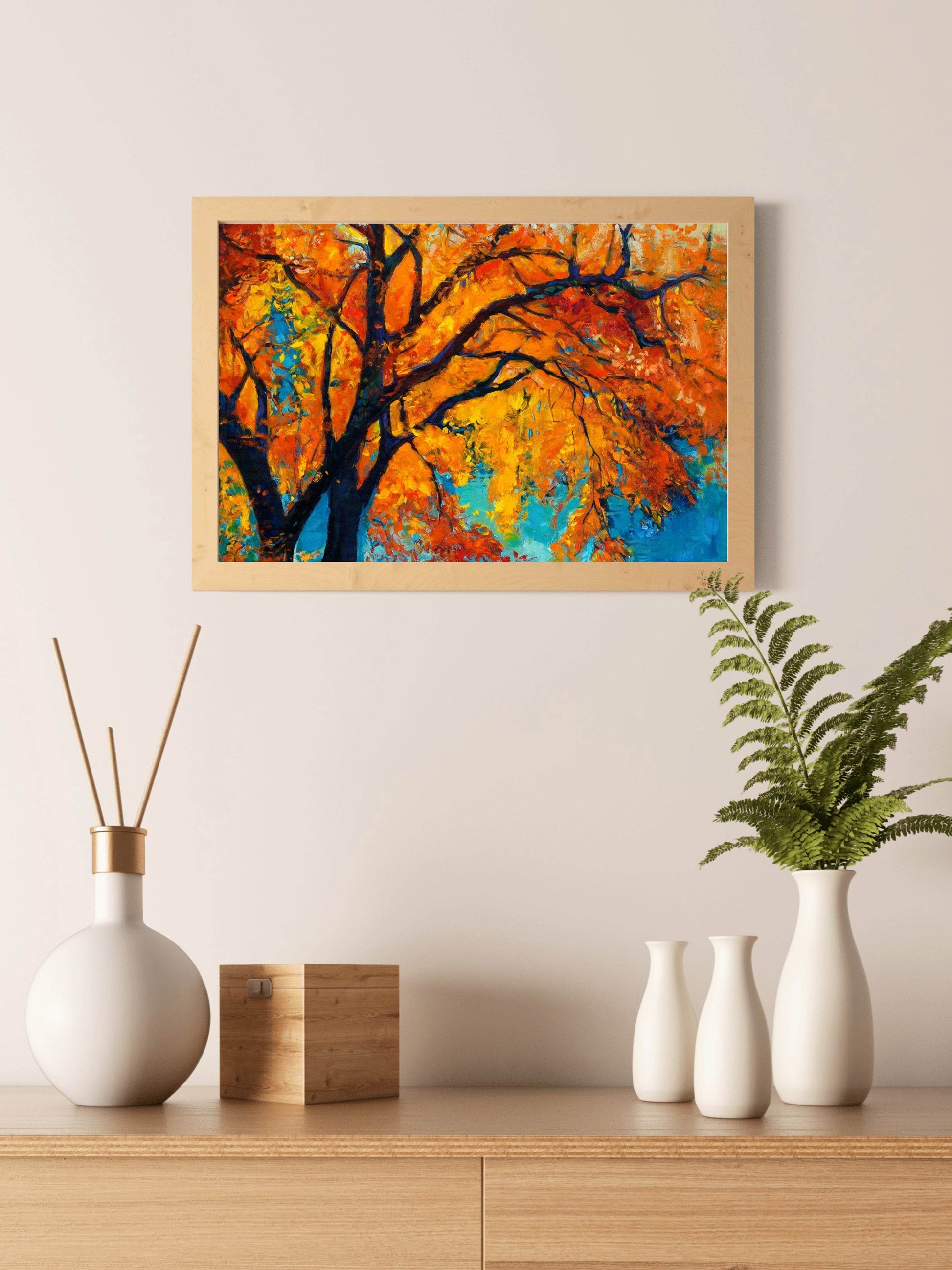 Autumn Tree Canvas Wall Art - beink online art store