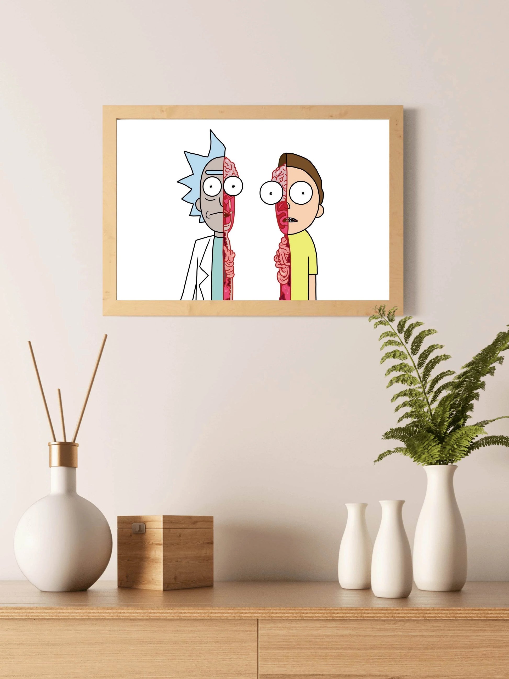 Rick and Morty Wall Art - beink online art store