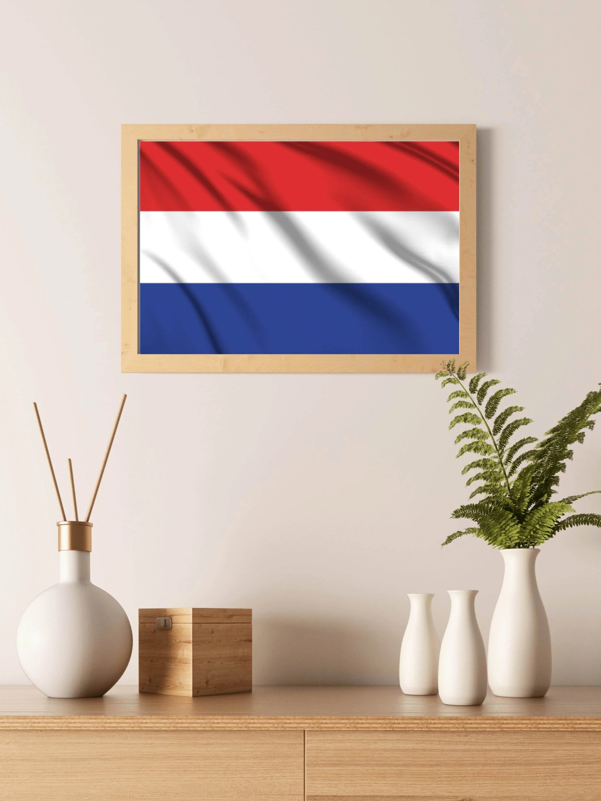 Netherlands National Flag Wall Art - beink online art store