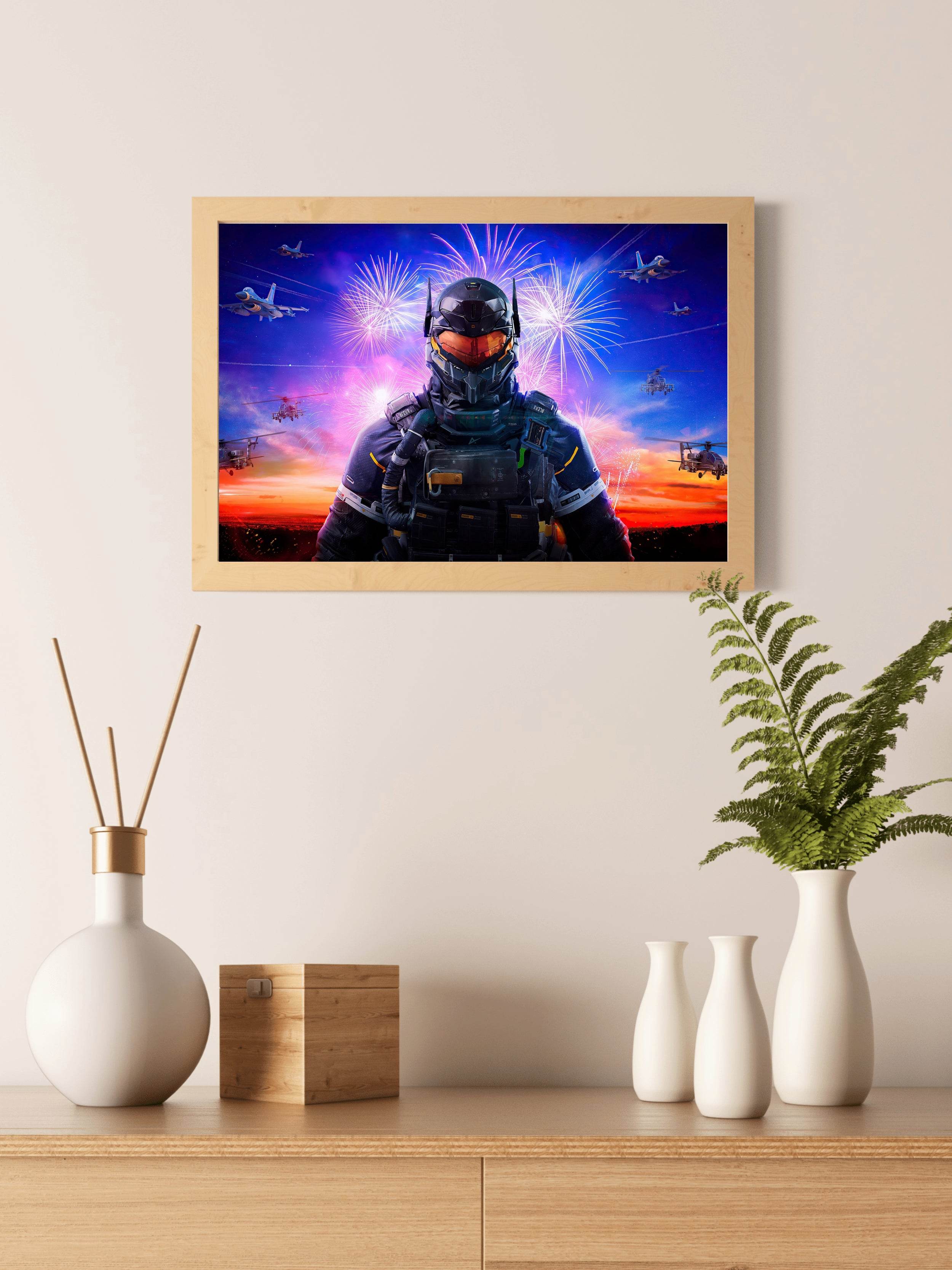 Instant War Gaming Wall Art - beink online art store