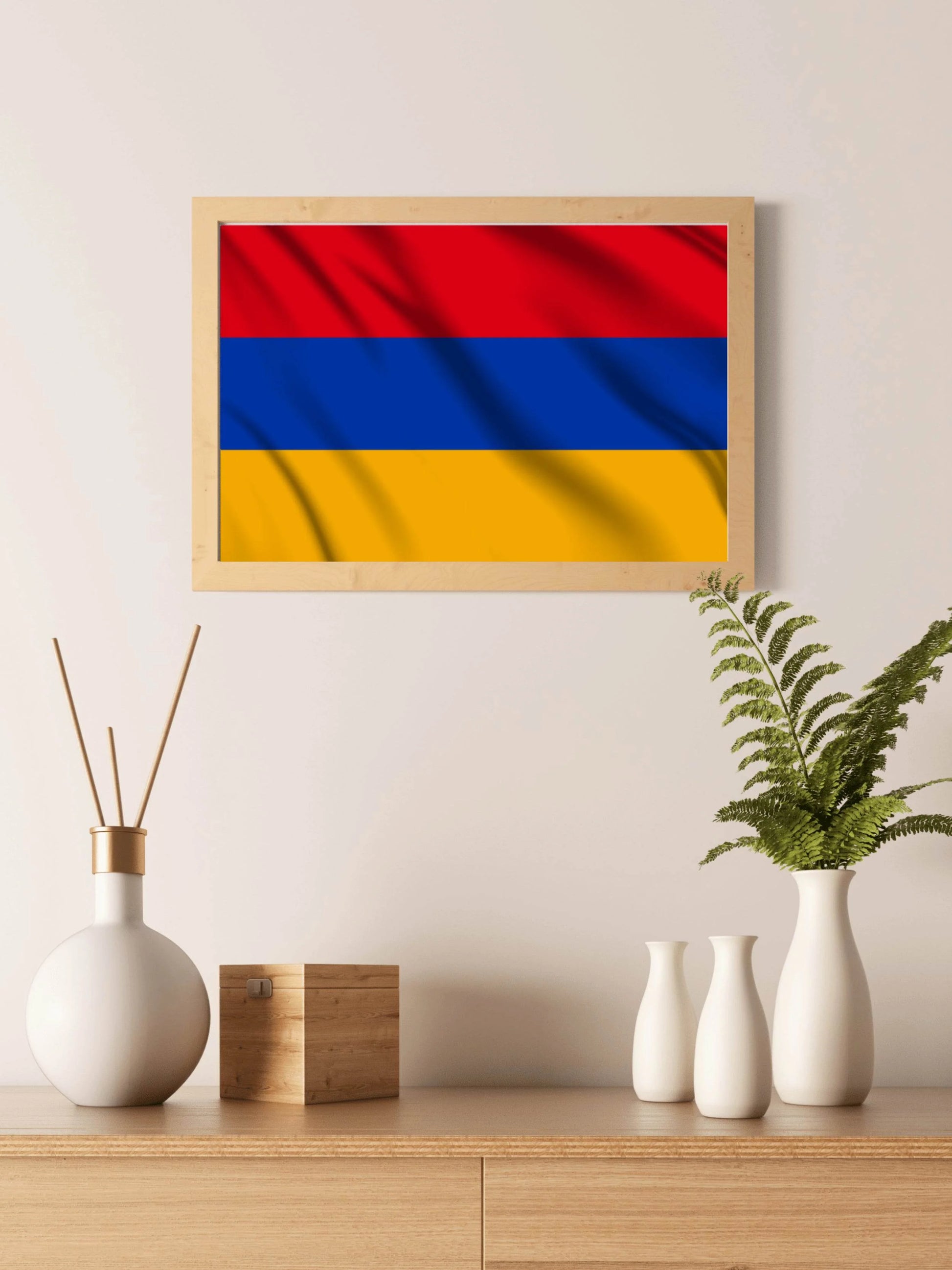 Armenia National Flag Wall Art - beink online art store