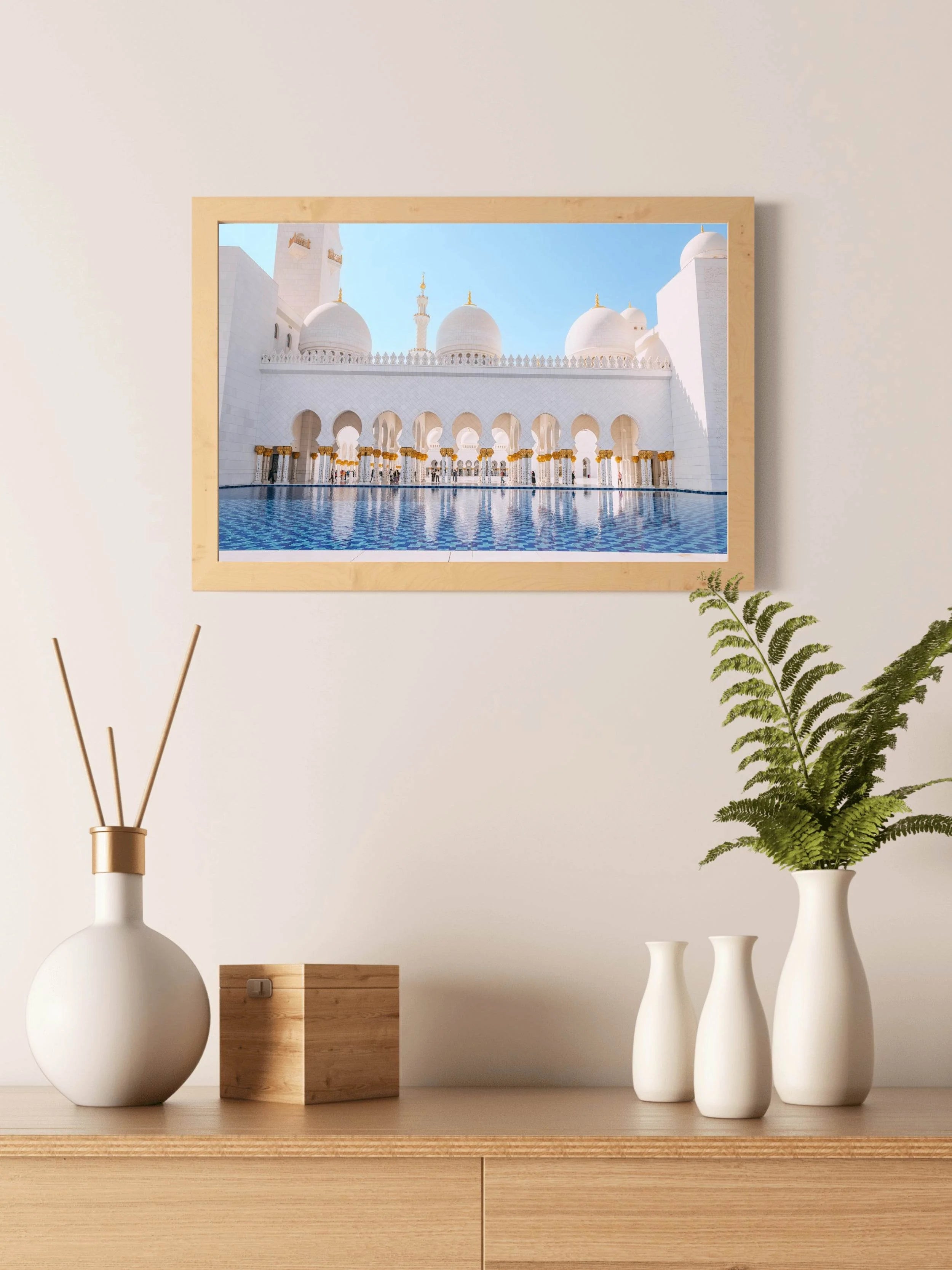 Beautiful Grand Mosque Wall Art - beink online art store