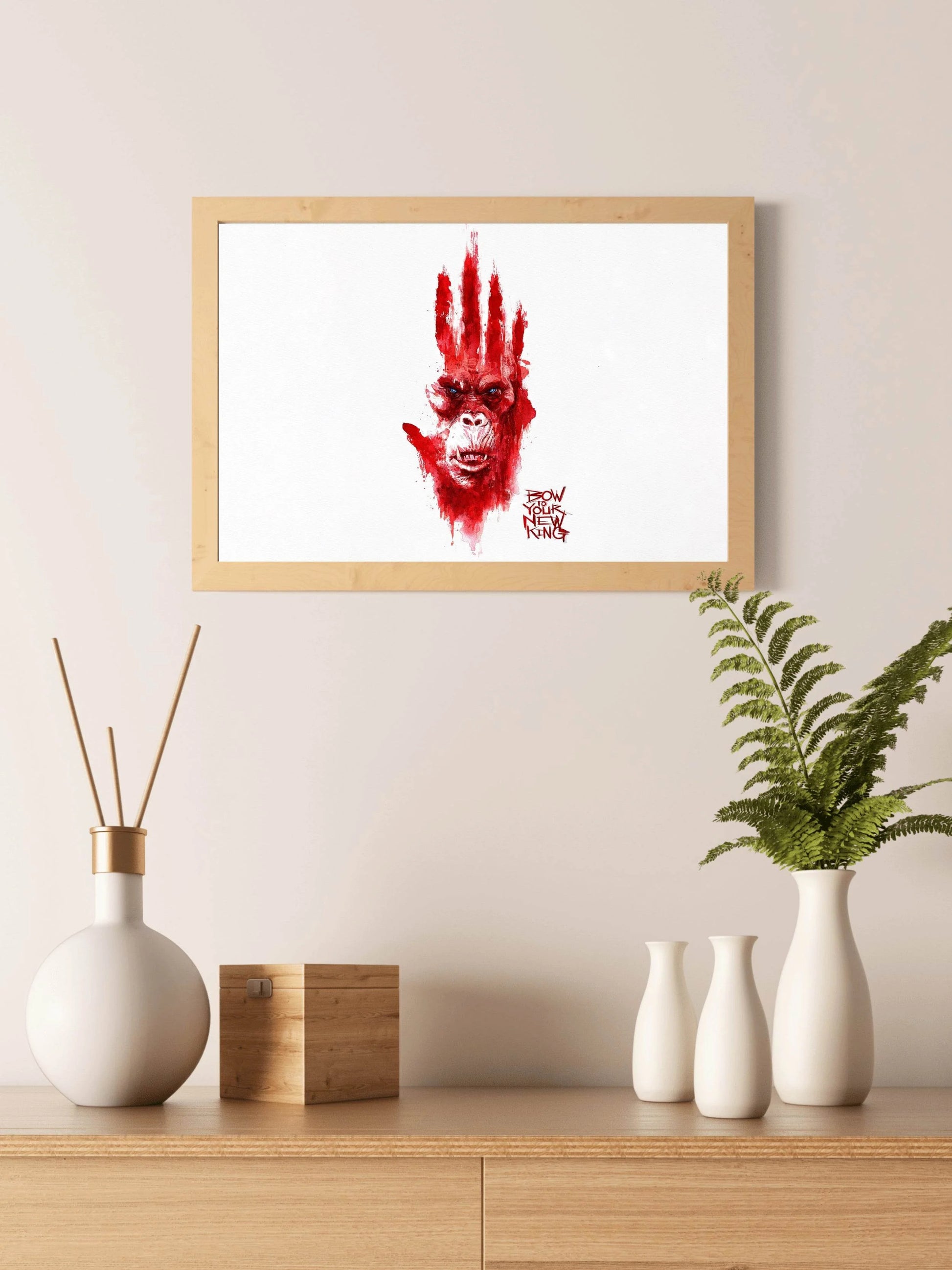 Kingdom Of The Planet Of The Apes Wall Art - beink online art store