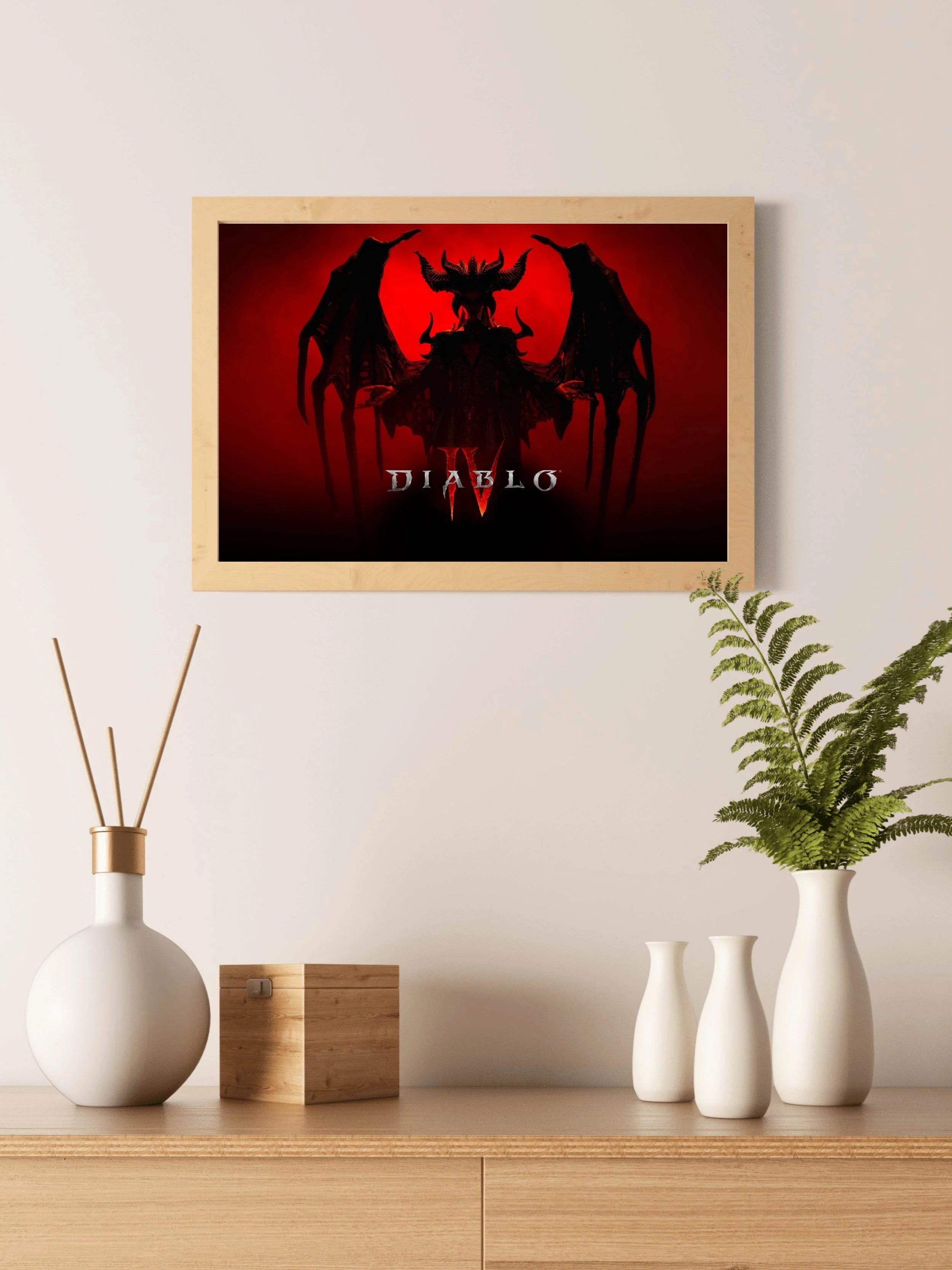 DIABLO Gaming Wall Art - beink online art store