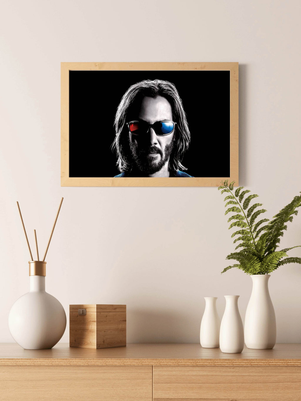 The Matrix Black and White Wall Art - beink online art store