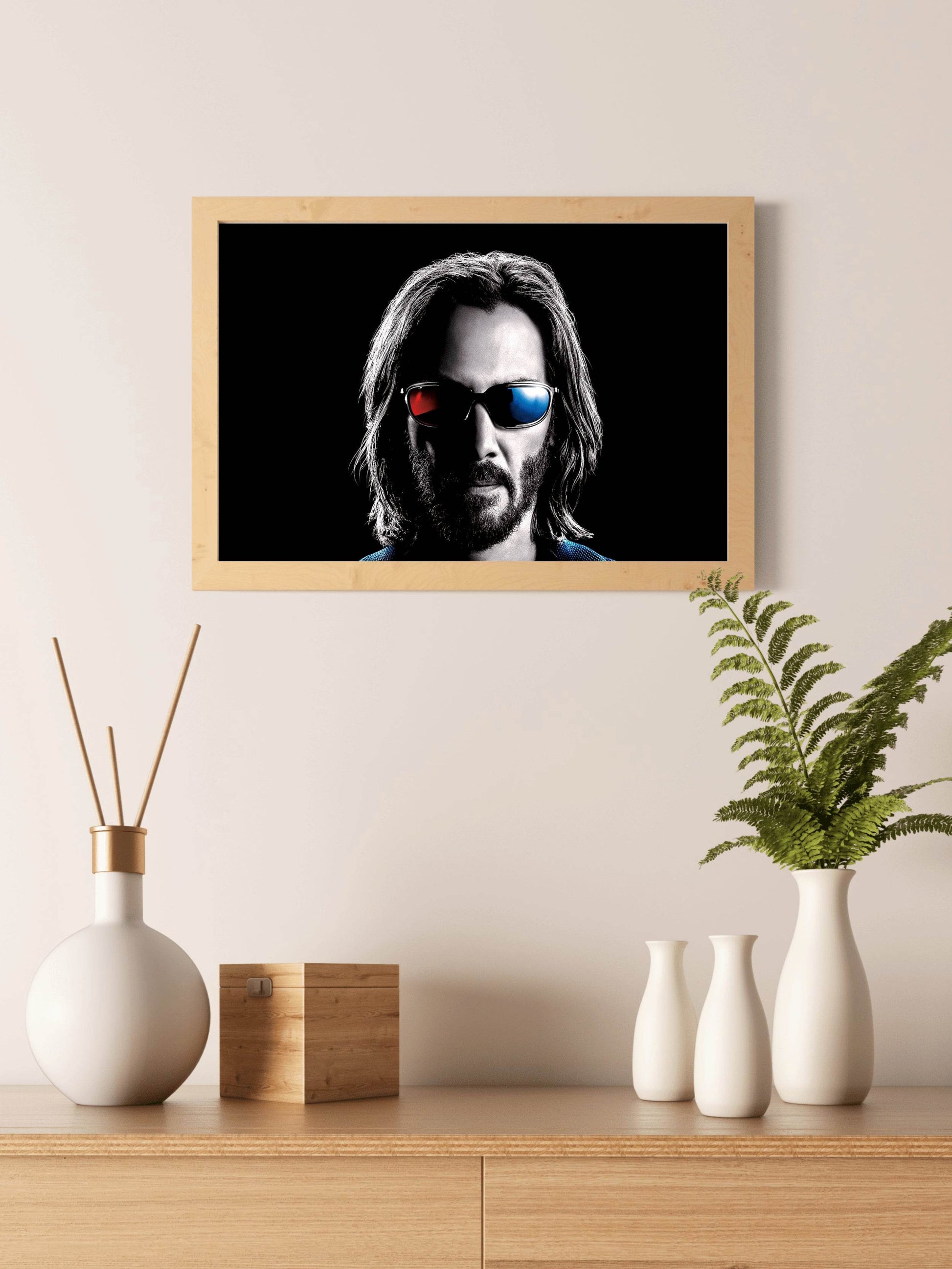 The Matrix Black and White Wall Art - beink online art store