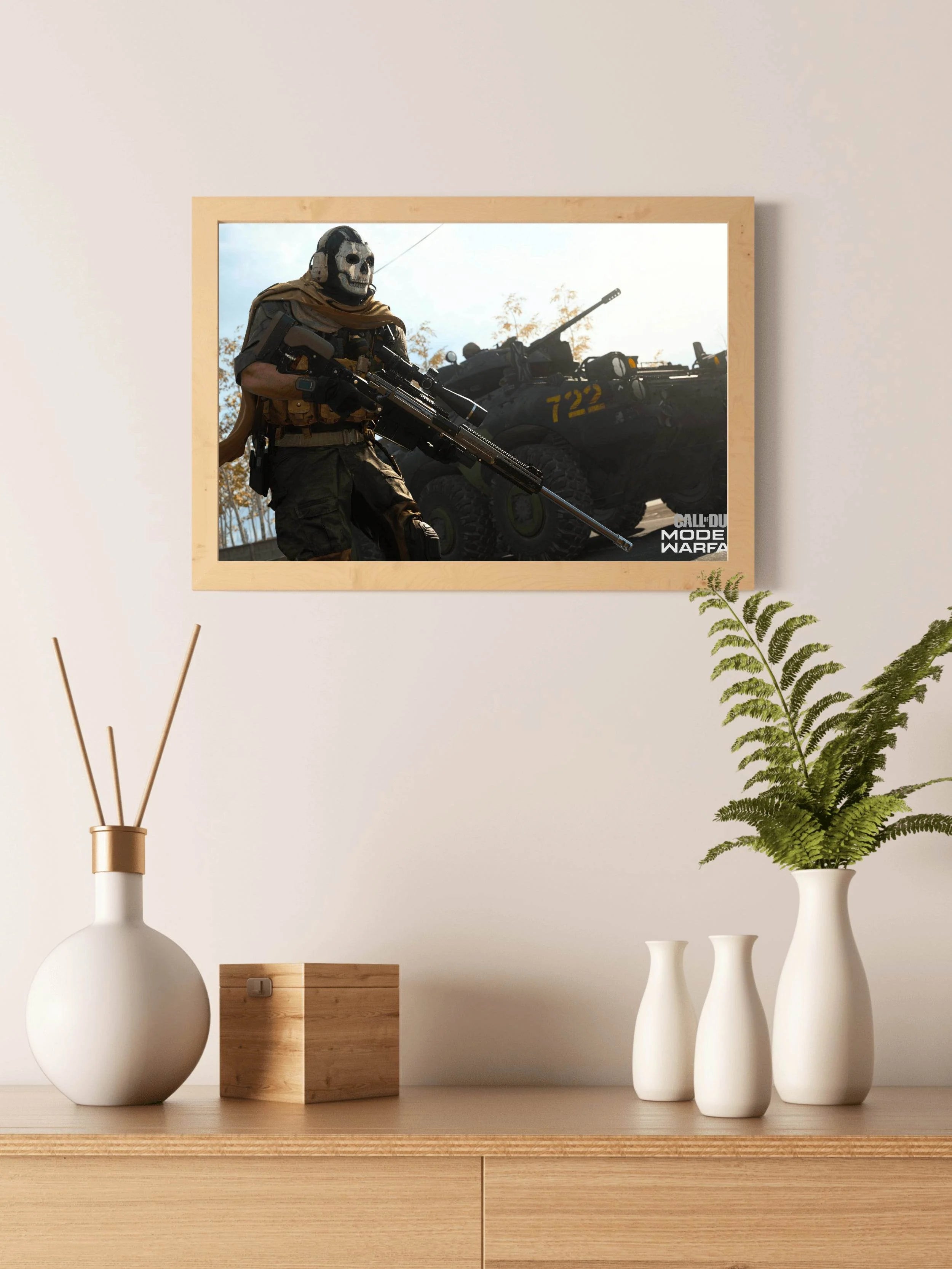 CALL OF DUTY MODERN WARFARE 2 Gaming Wall Art - beink online art store