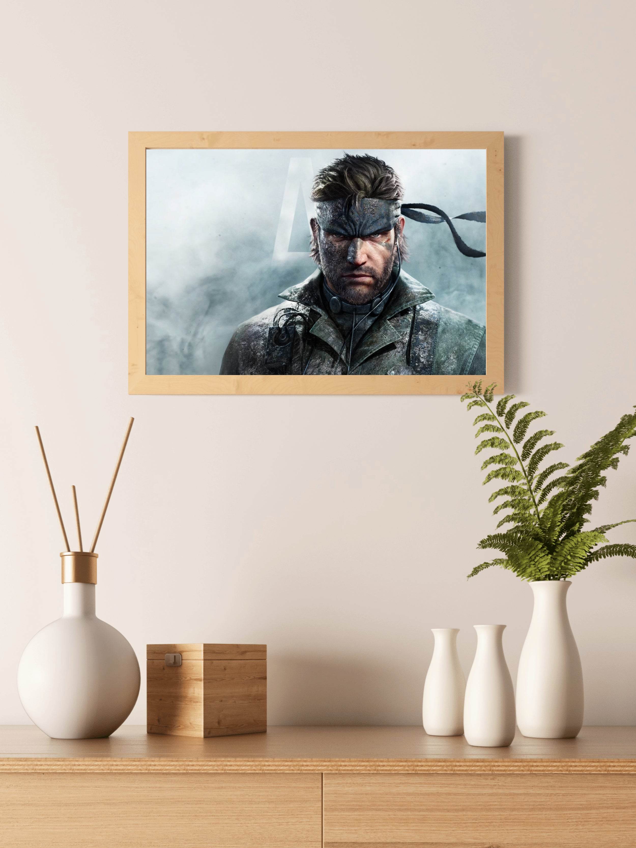 Metal Gear Solid Gaming Wall Art - beink online art store