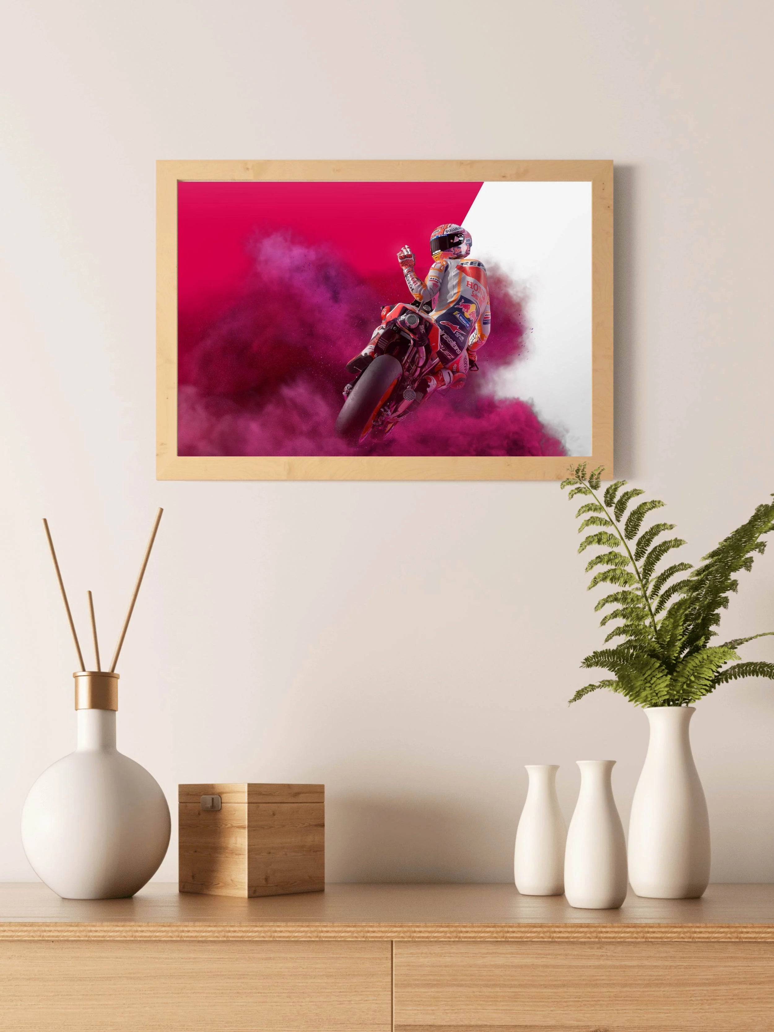 Moto GP 19 Gaming Wall Art - beink online art store