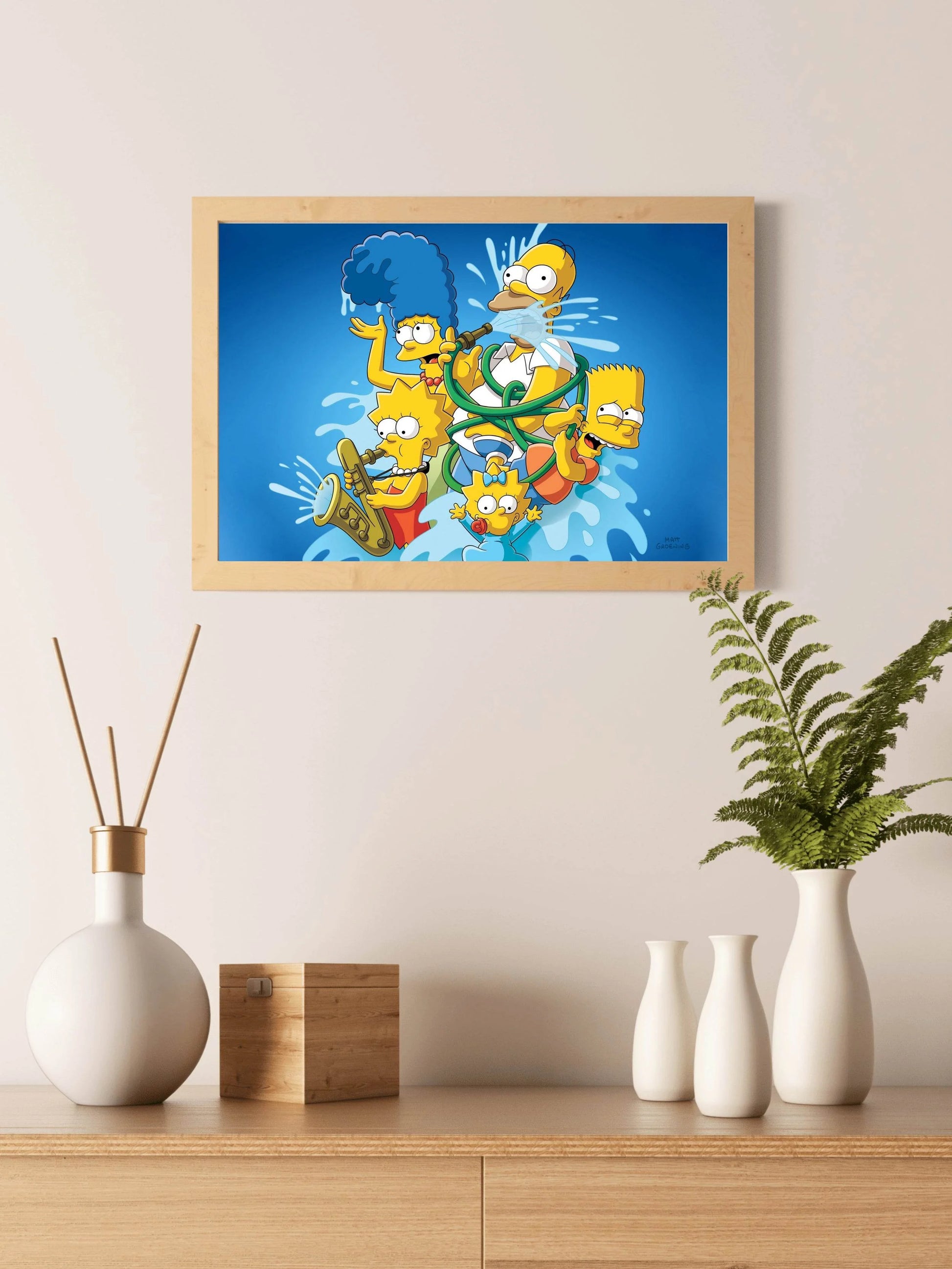 The Simpsons Wall Art - beink online art store