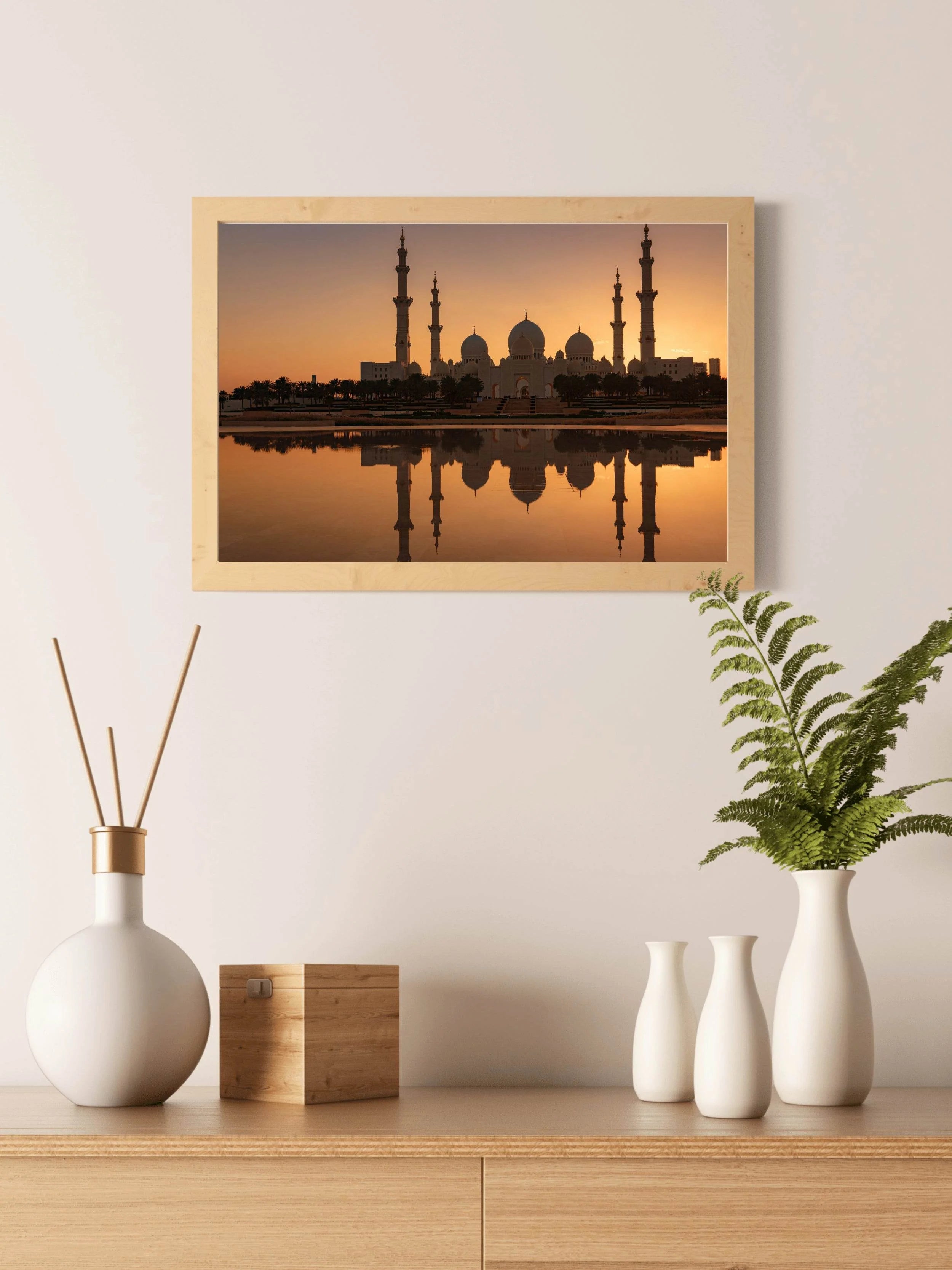 Grandeur of the Mosque Wall Art - beink online art store