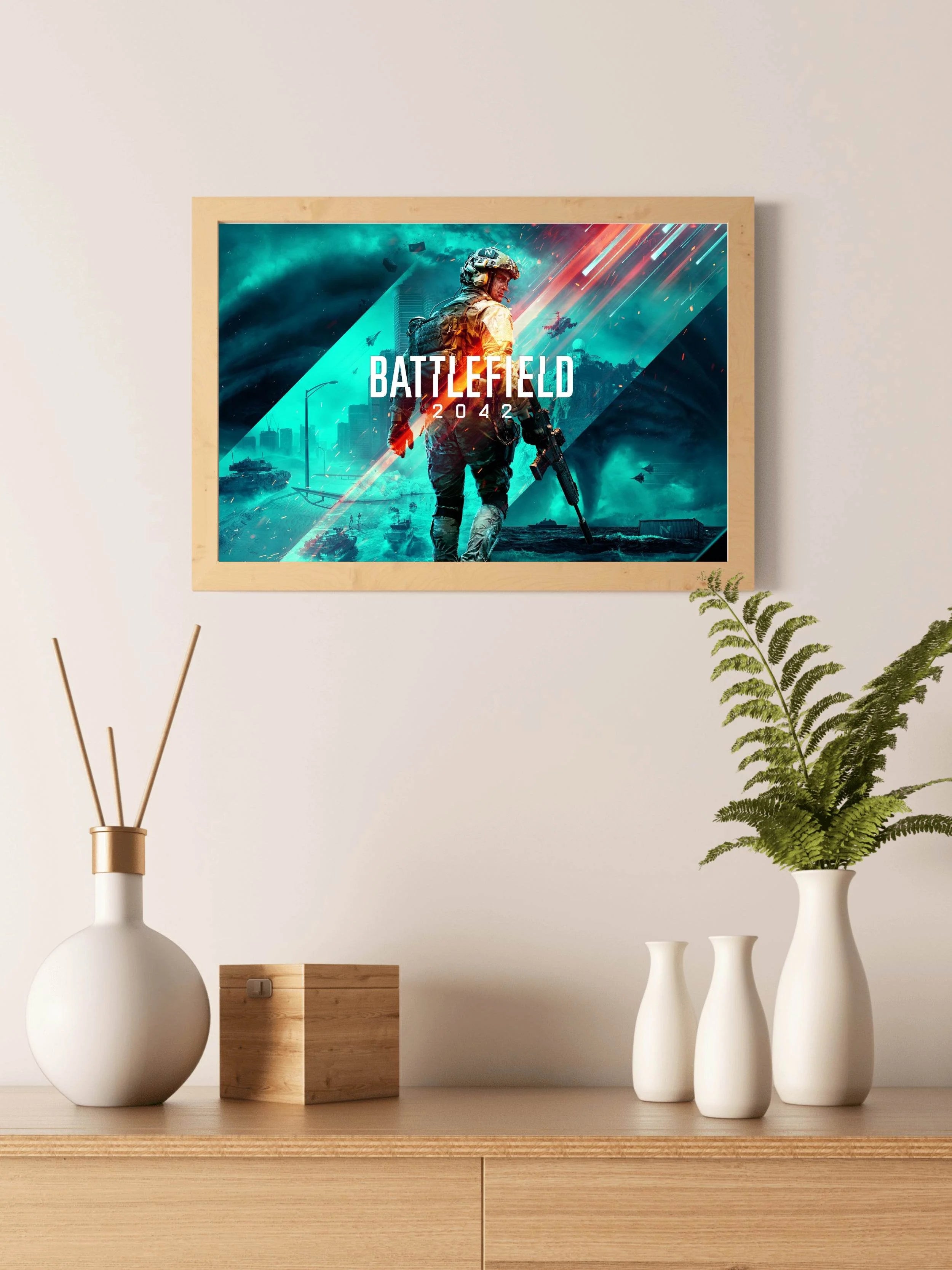 Battlefield 2042 Gaming Wall Art - beink online art store