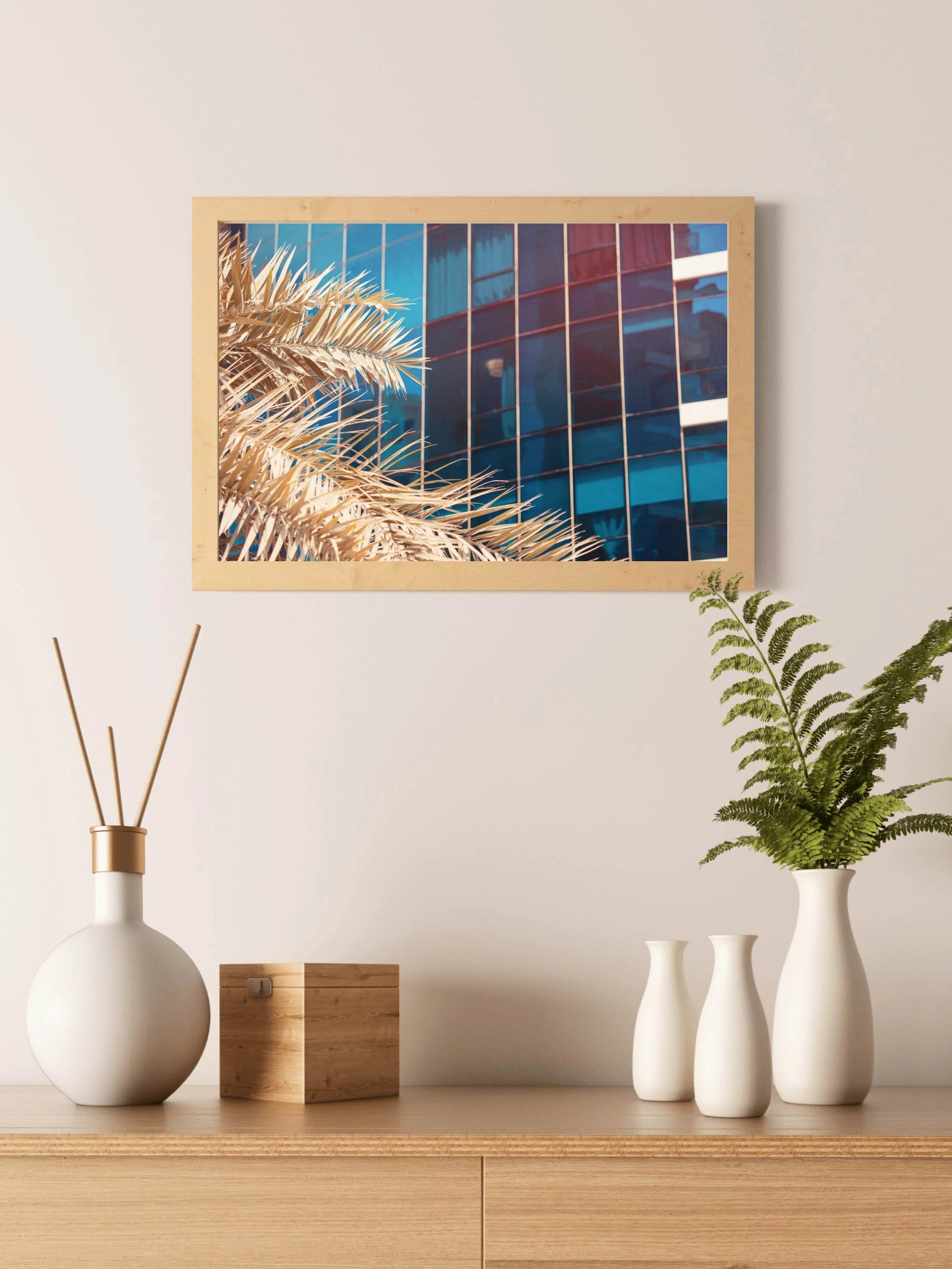 Shadows of Palm Artwork - beink online art store