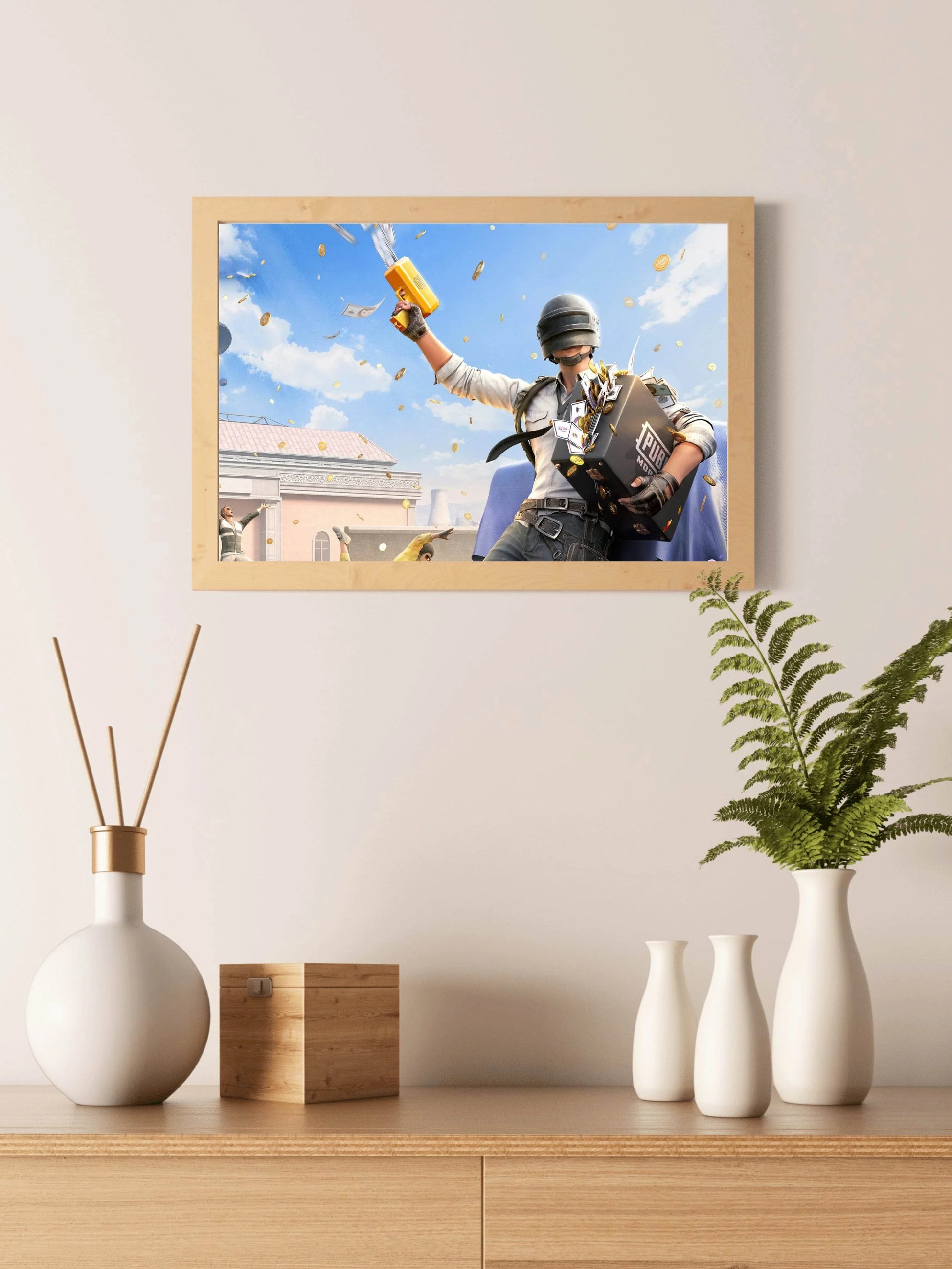 PUBG Gaming Wall Art - beink online art store