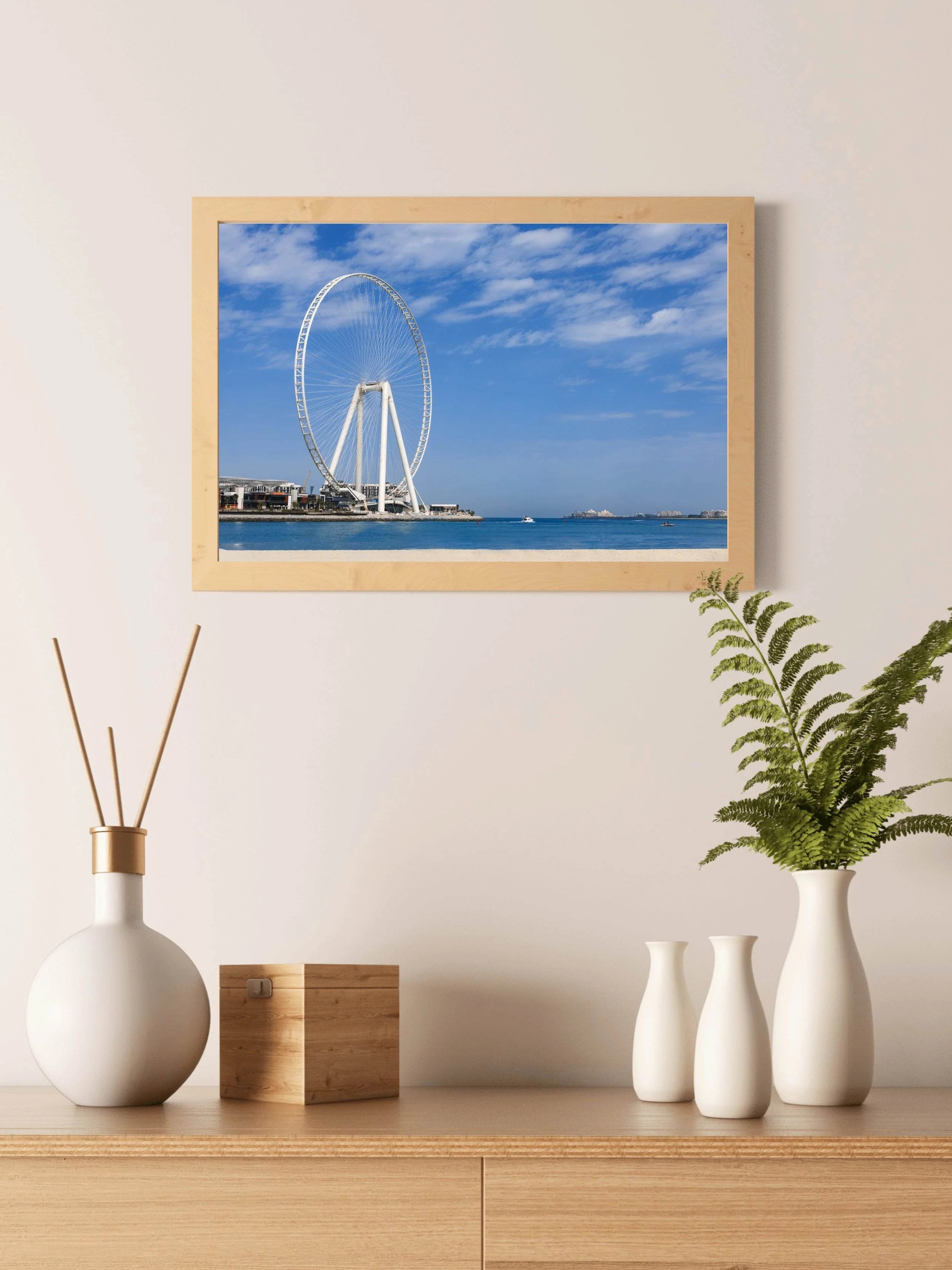 Clear Skies at the Ain Wall Art - beink online art store