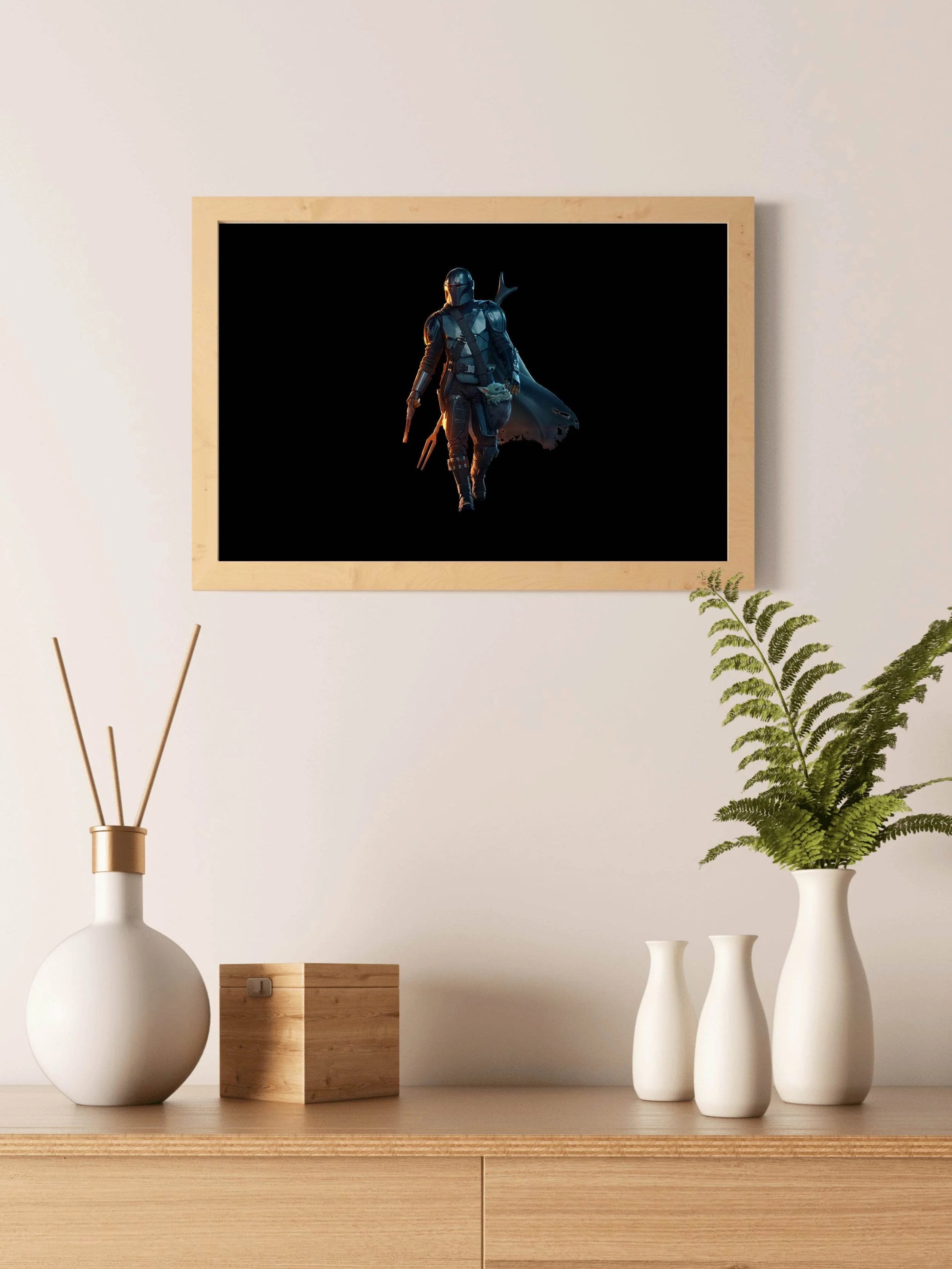 The Mandalorian Wall Art - beink online art store