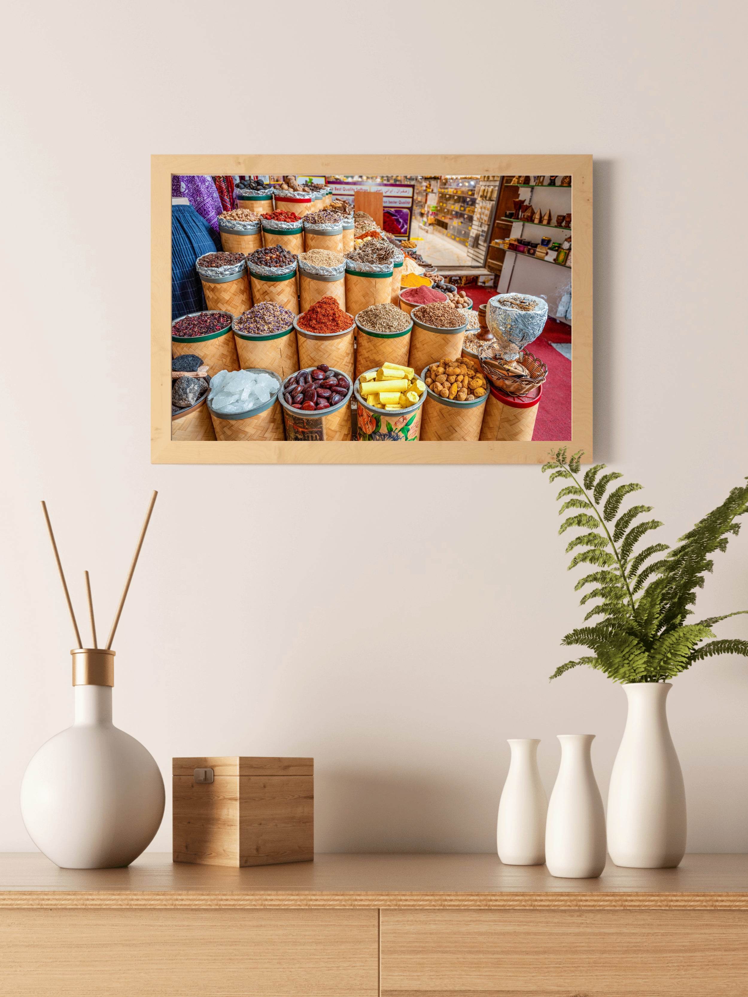 Spice Market Wall Art - beink online art store