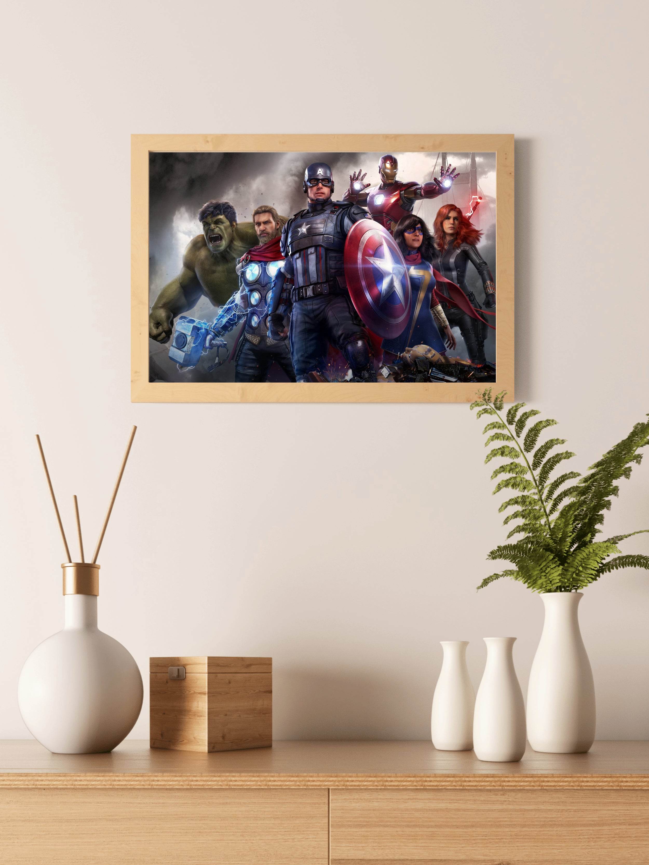 Marvel's Avengers Gaming Wall Art - beink online art store