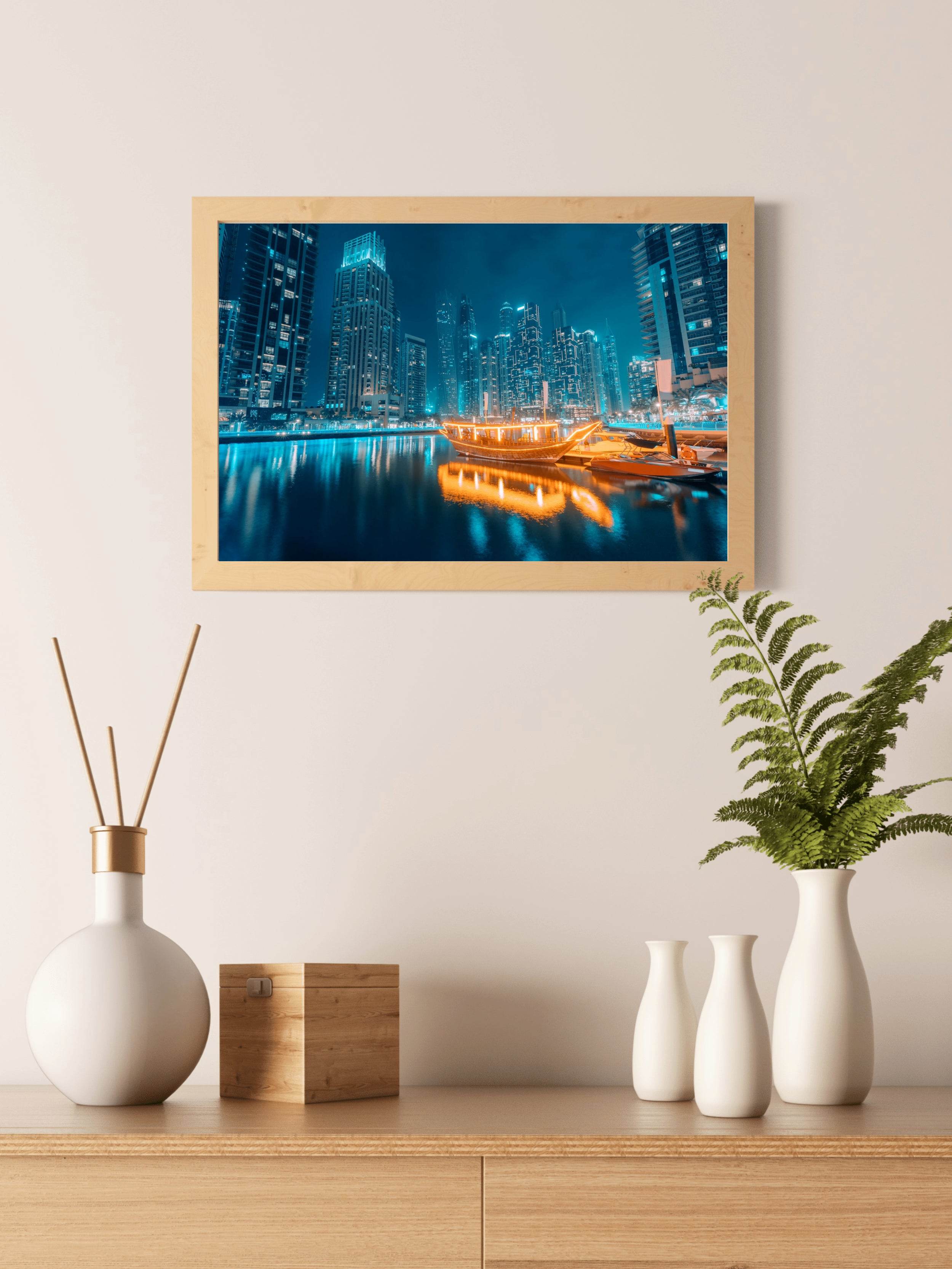 Nights at the Marina Wall Art - beink online art store