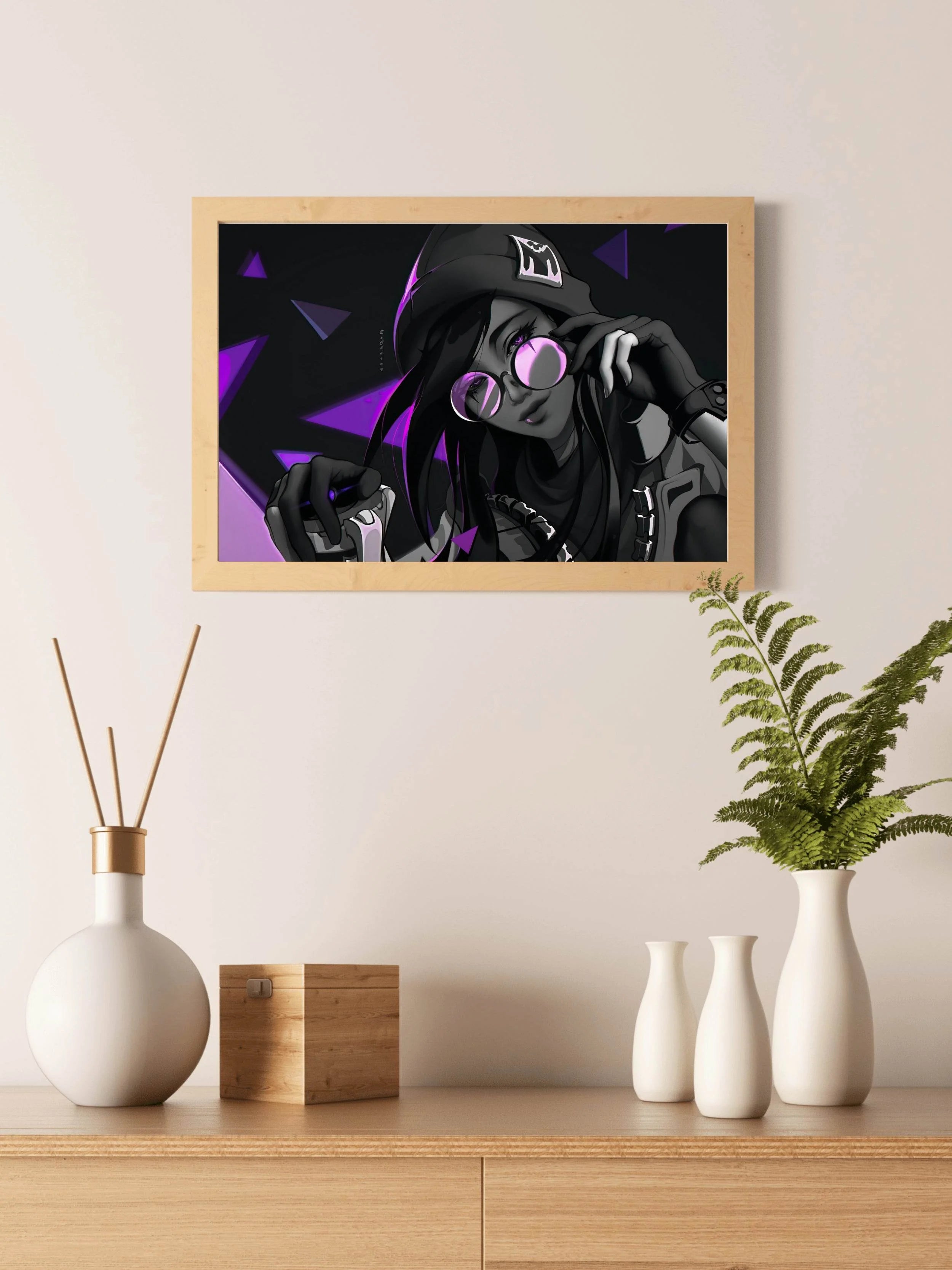 Kalorant Killjoy Gaming Wall Art - beink online art store