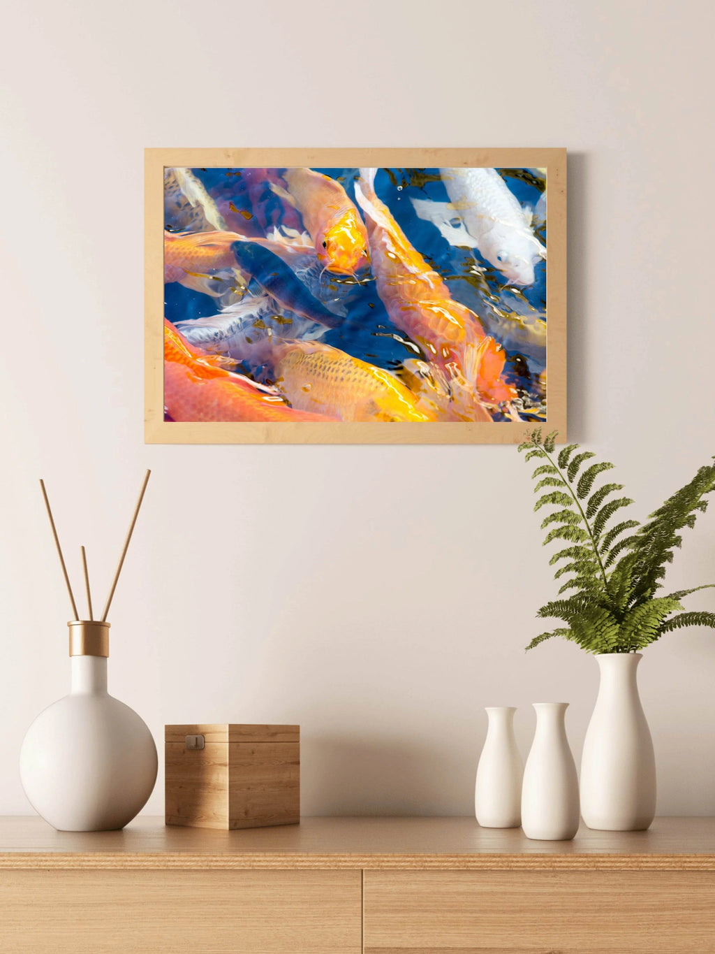 Fish Abstract Wall Art - beink online art store
