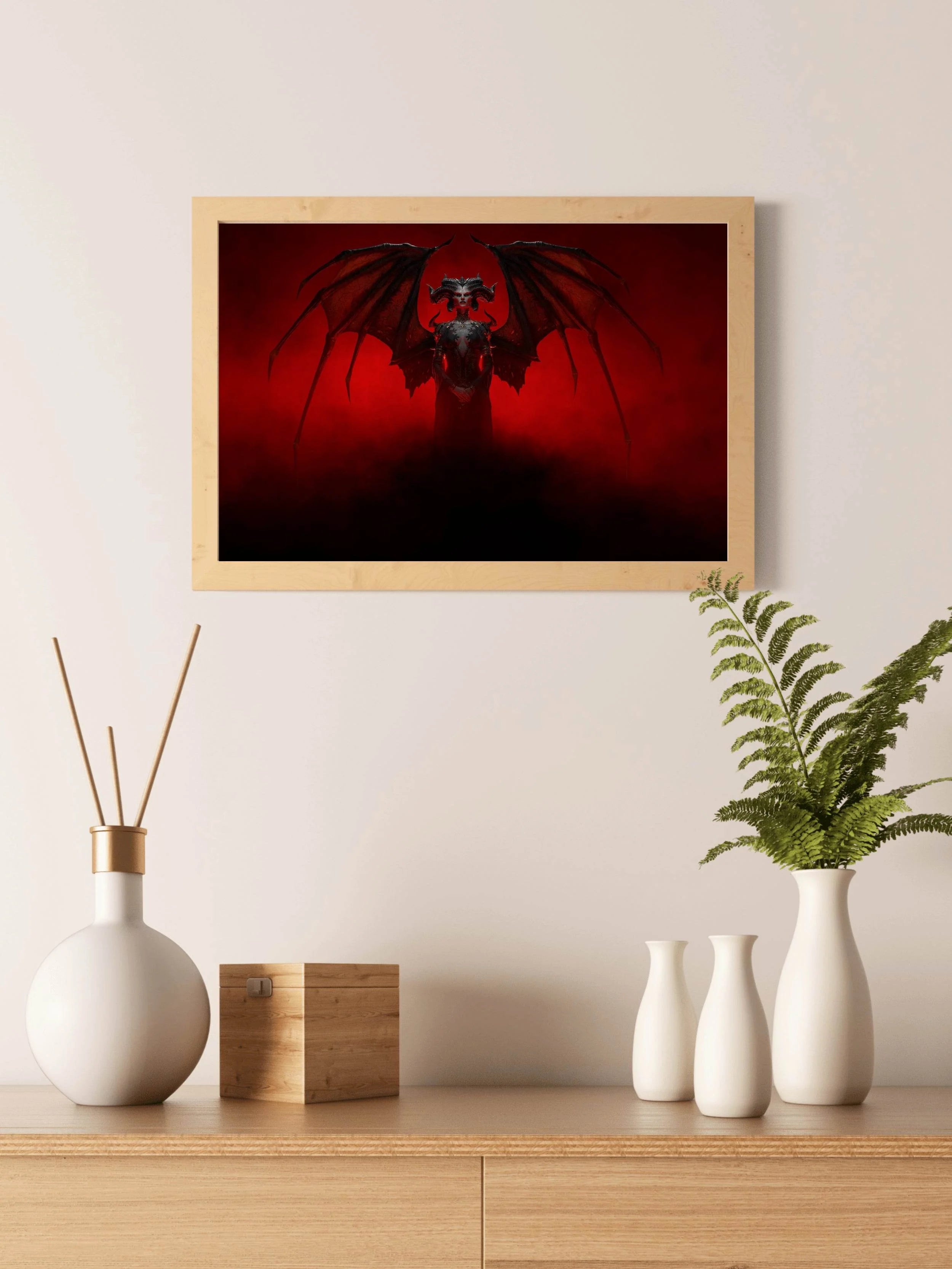 Diablo Gaming Wall Art - beink online art store