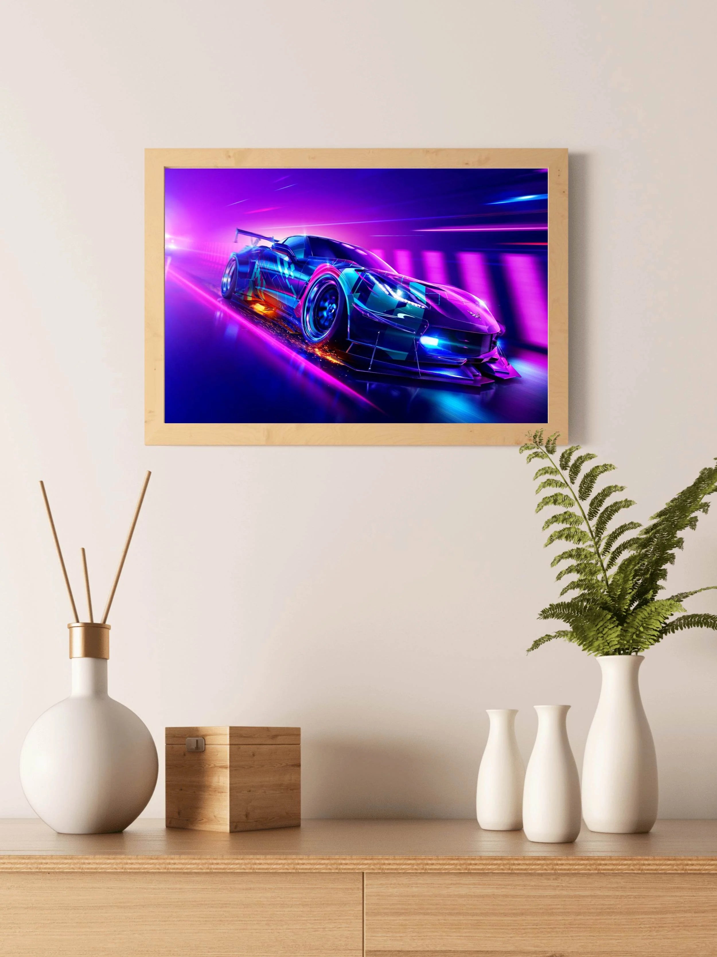 Need for Speed Heat Gaming Wall Art - beink online art store