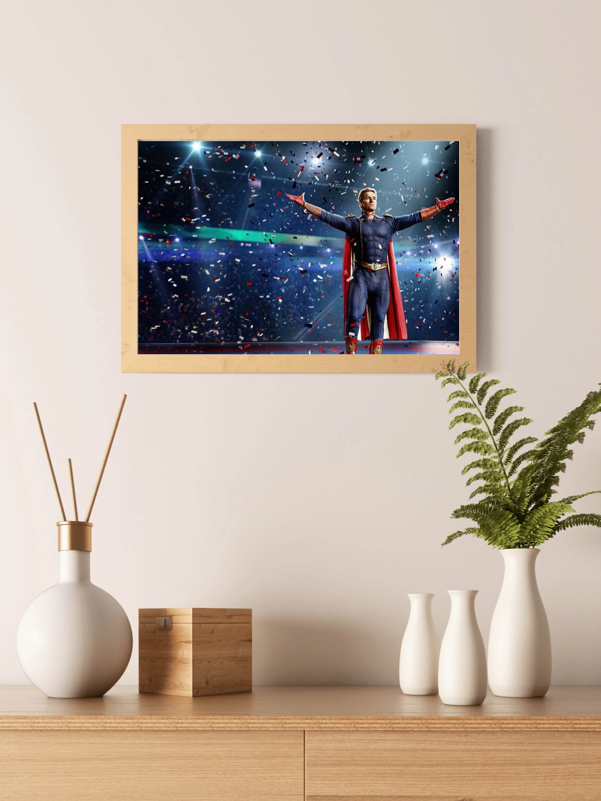 The Boys Homelander Wall Art - beink online art store