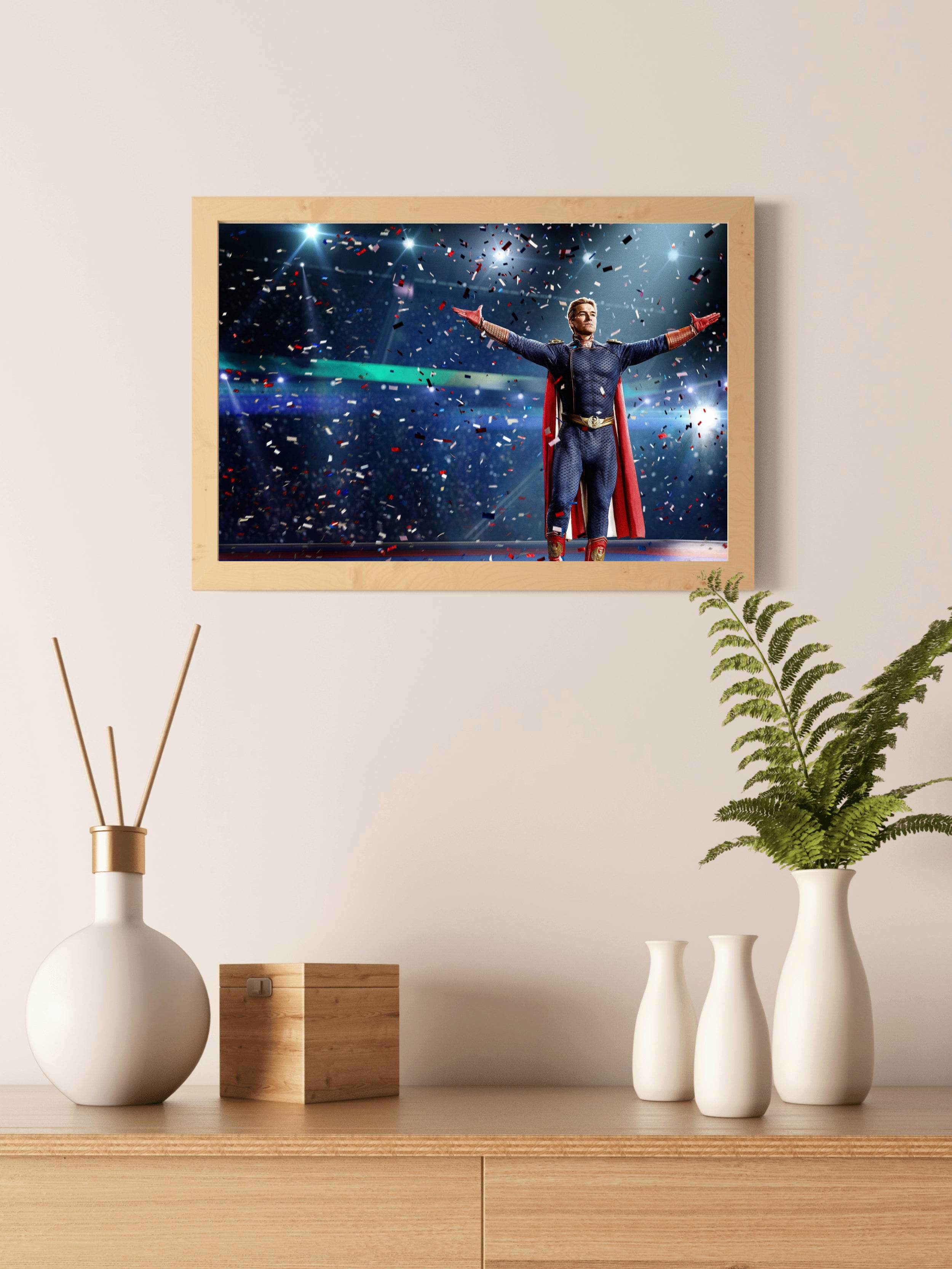 The Boys Homelander Wall Art - beink online art store