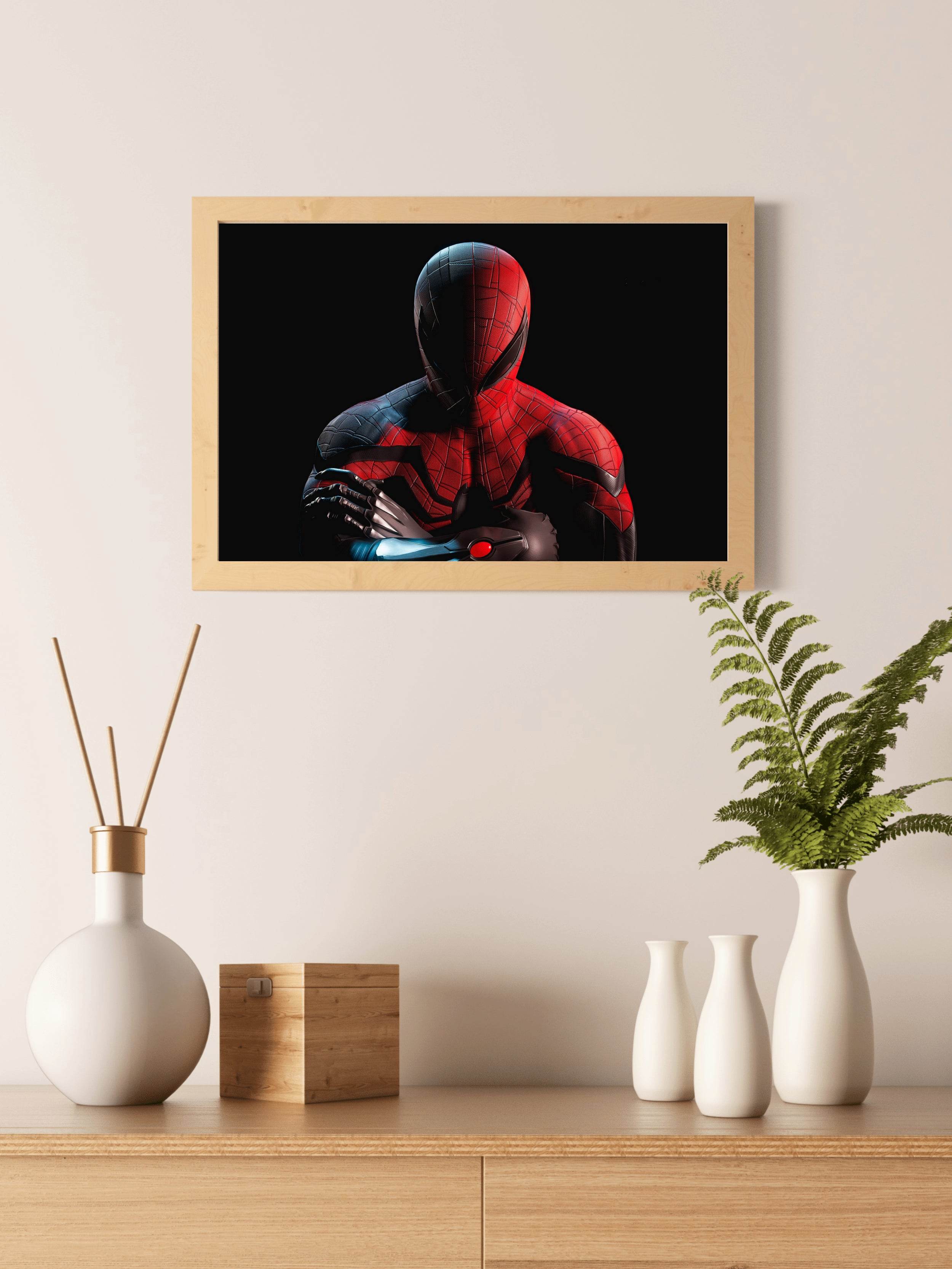 SPIDER MAN 4K Gaming Wall Art - beink online art store