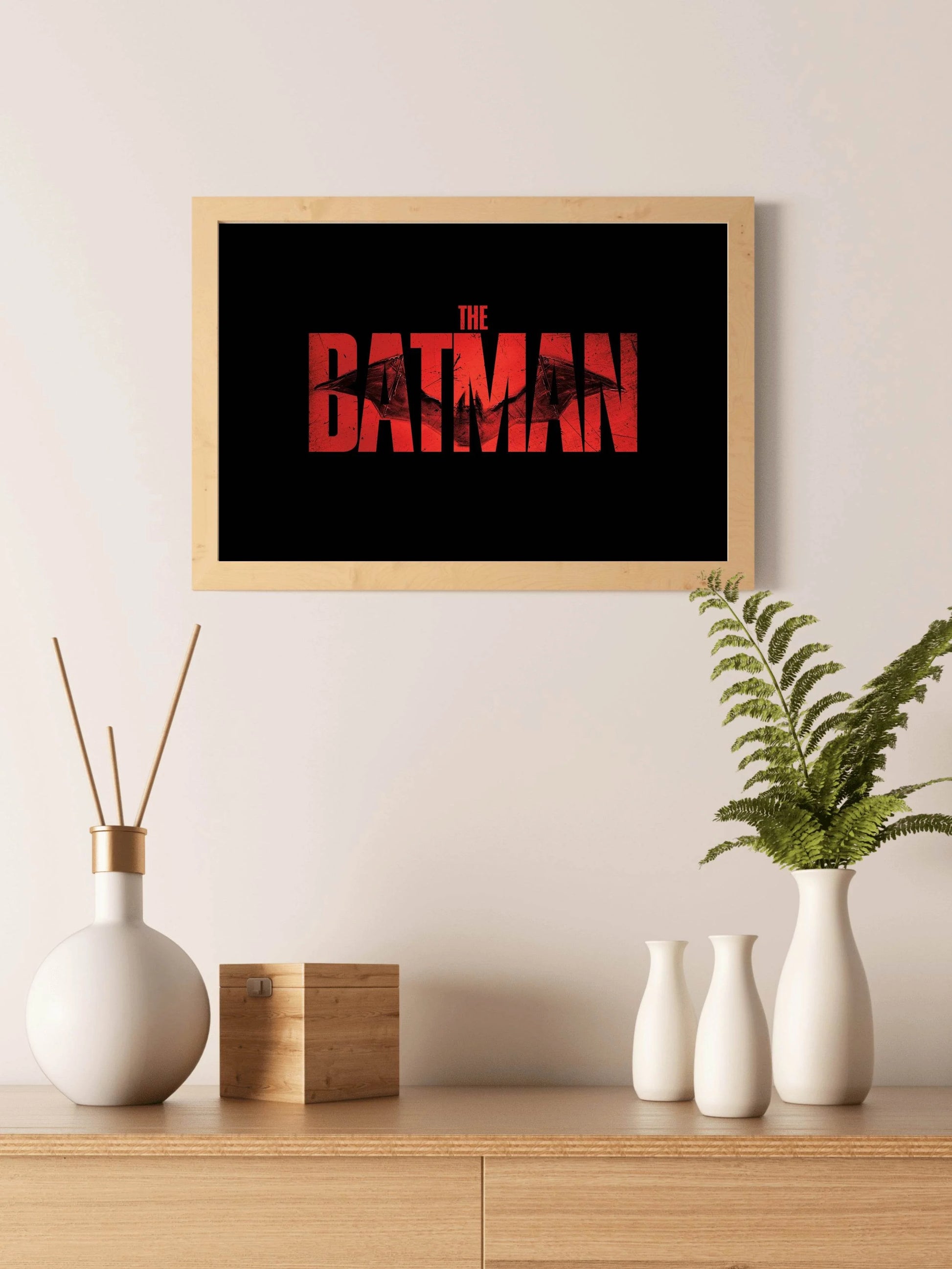 The BATMAN Logo Wall Art - beink online art store