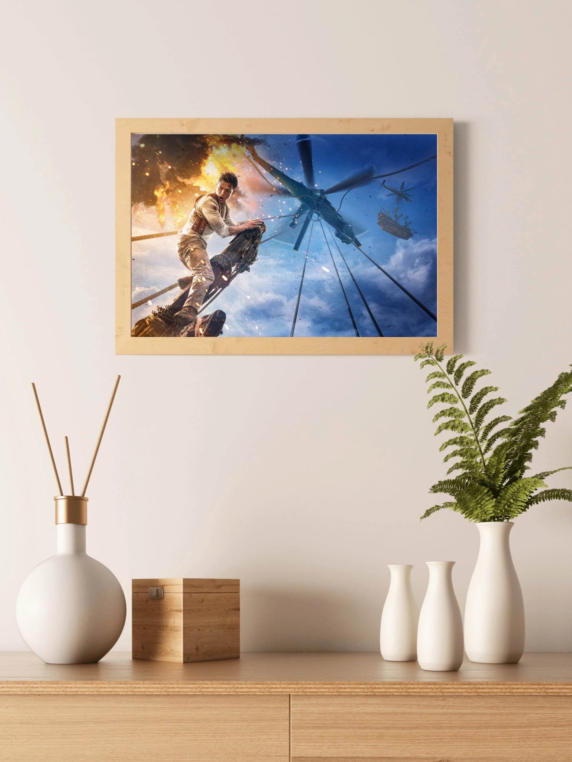 Uncharted Tom Holland Movie Wall Art - beink online art store