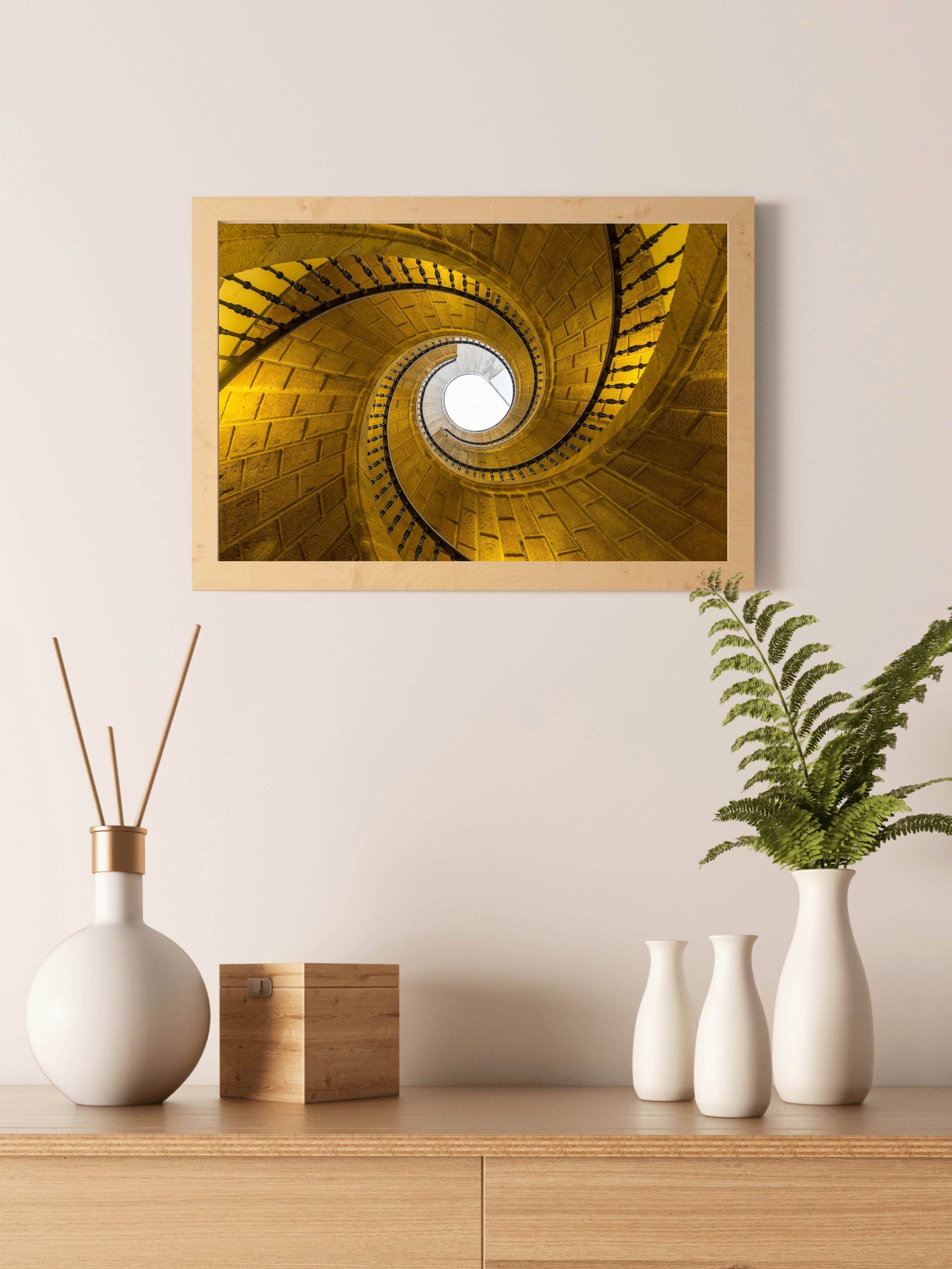 A Golden Spiral Wall Art - beink online art store