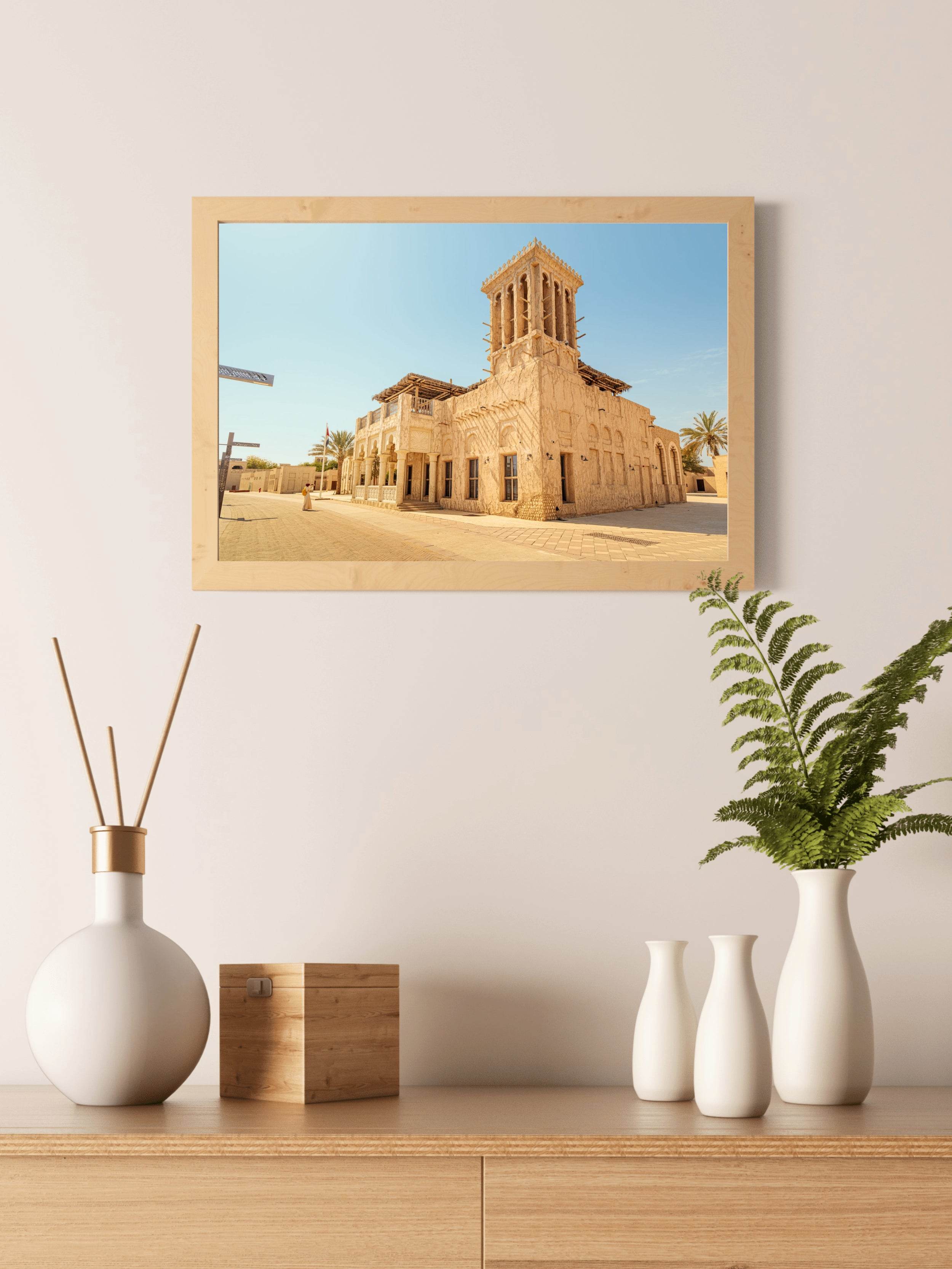 Glimps of Old Dubai Wall Art - beink online art store