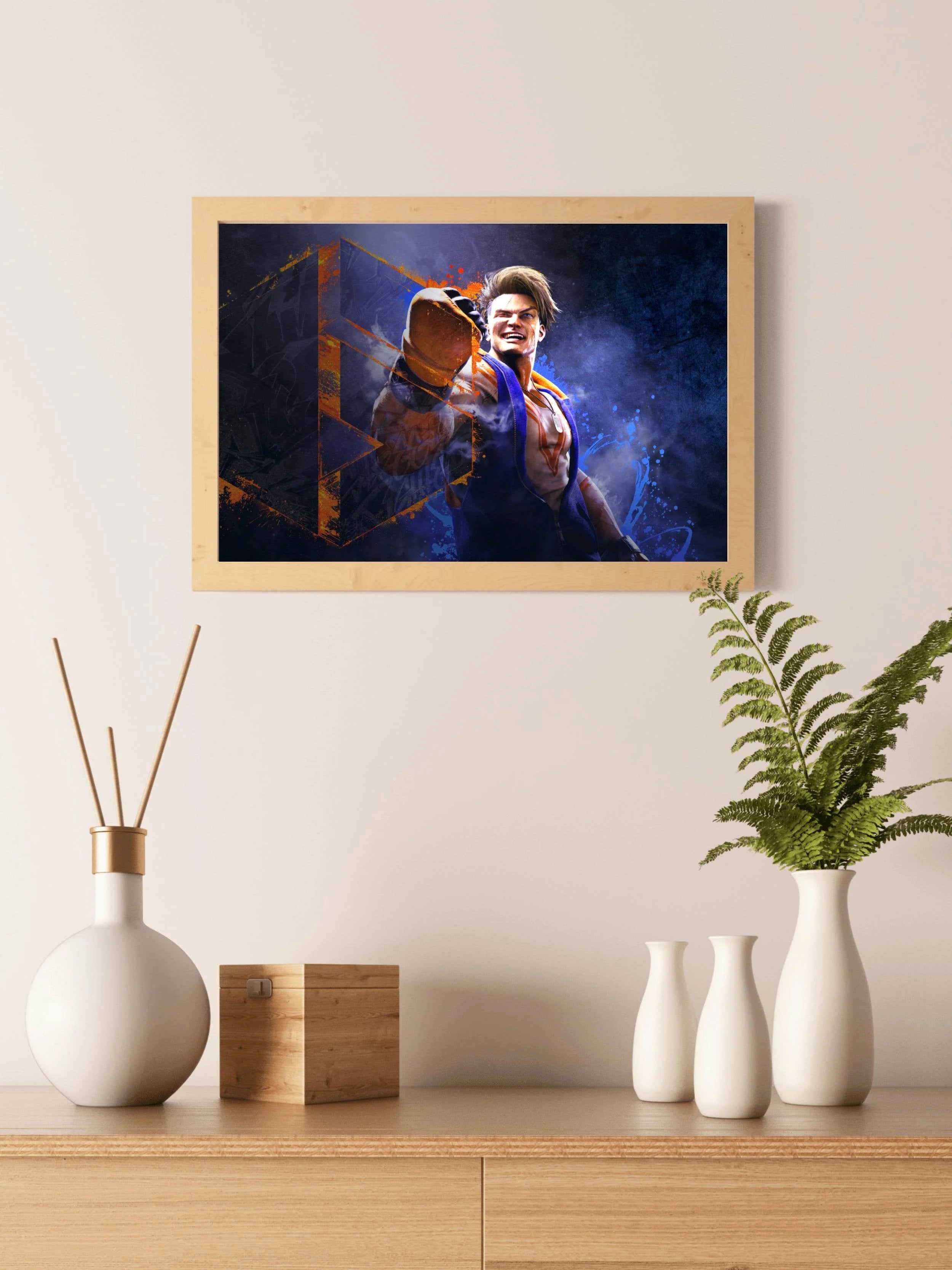 Street Fighter 6 Gaming Wall Art - beink online art store