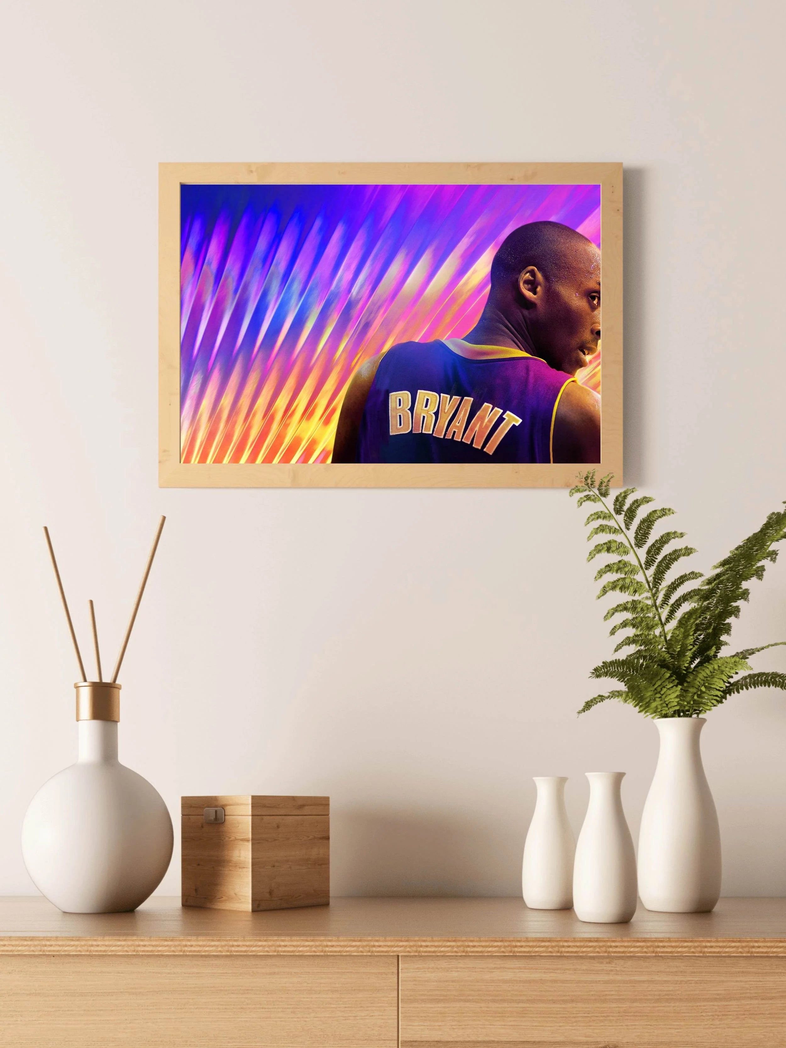 NBA Kobe Bryant Gaming Wall Art - beink online art store