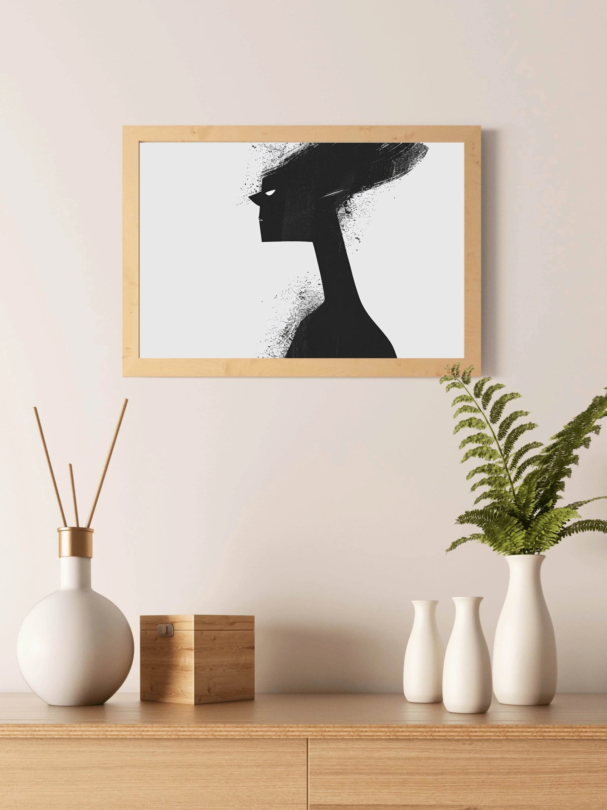 Enigma in Ink Modern Wall Art - beink online art store