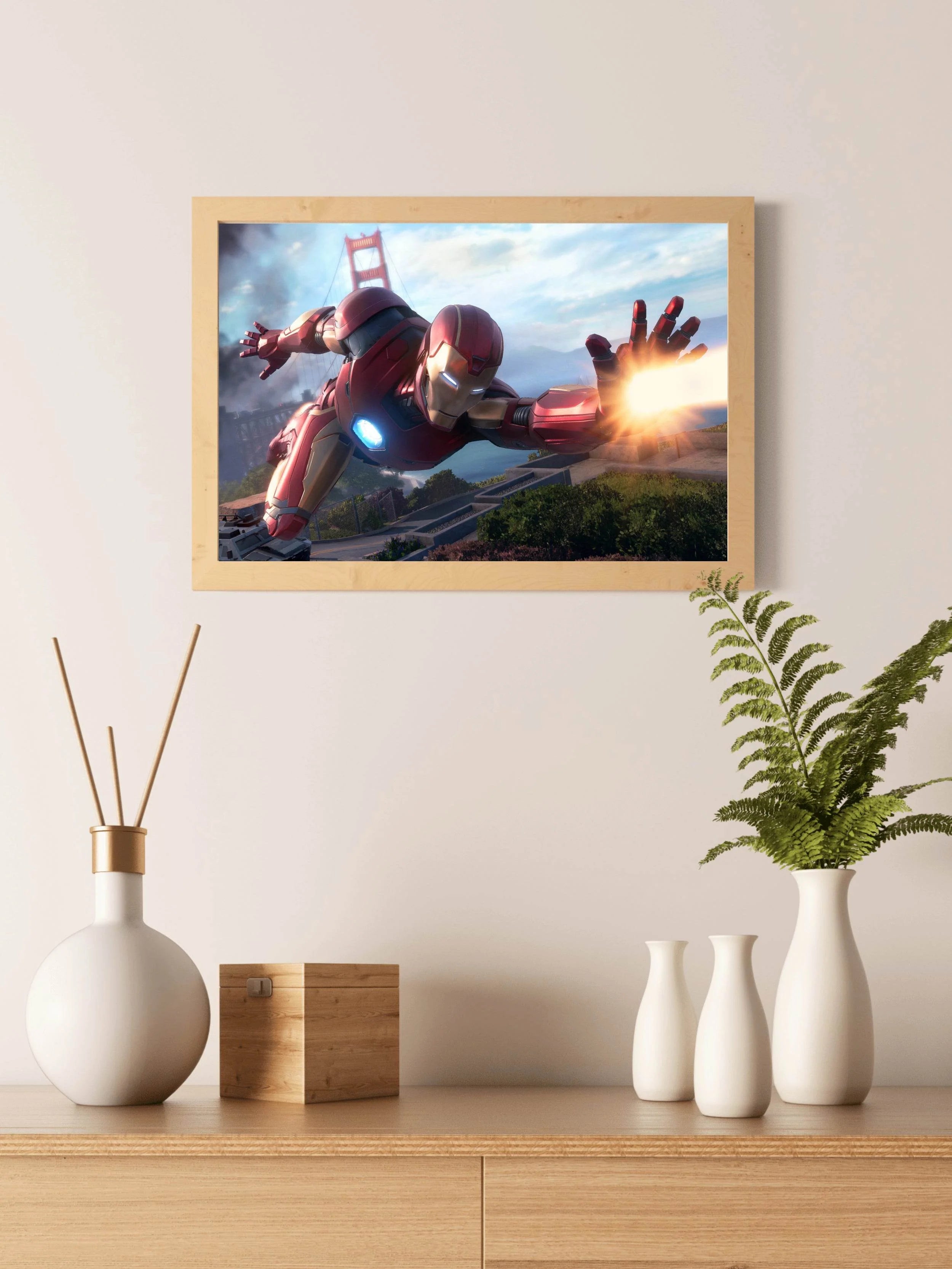 IRON MAN Marvel's Avengers Gaming Wall Art - beink online art store