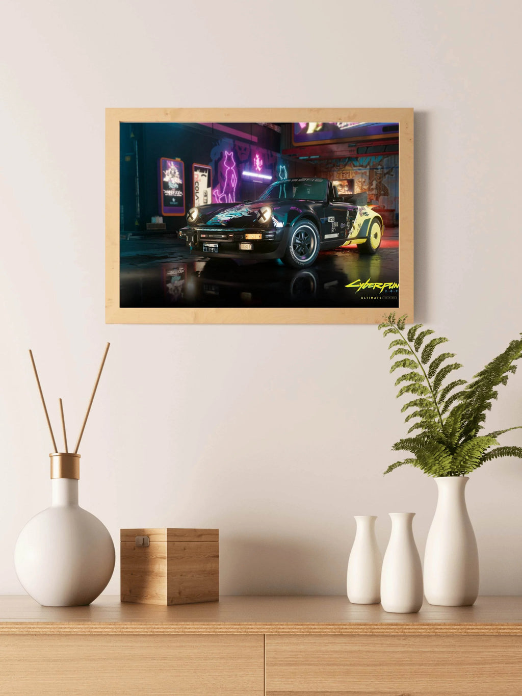 CyberPunk 2077 Gaming Wall Art - beink online art store