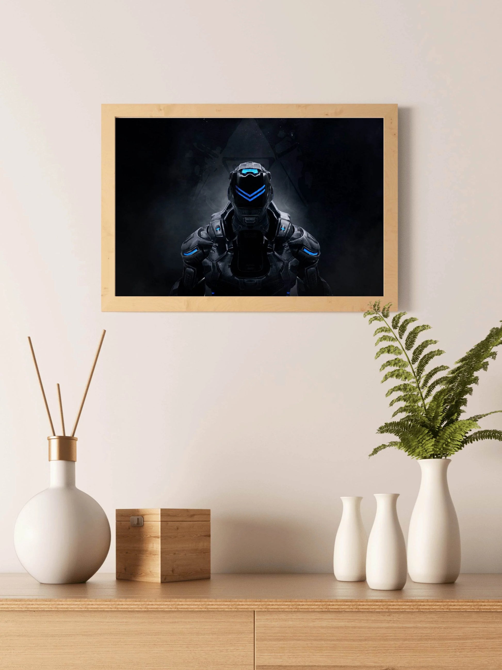 Extraction Valley Gaming Wall Art - beink online art store