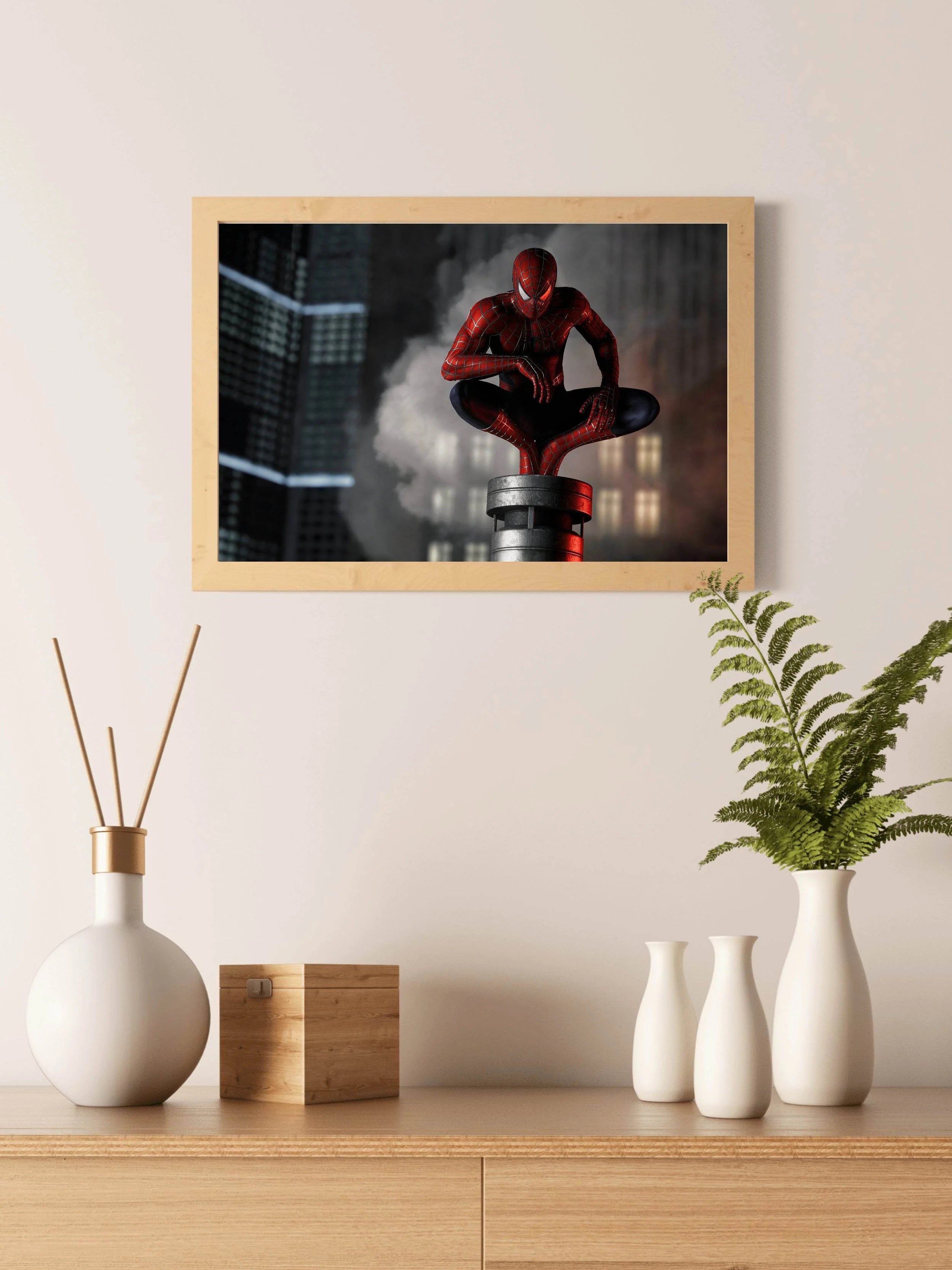 Spider Man Gaming Wall Art - beink online art store