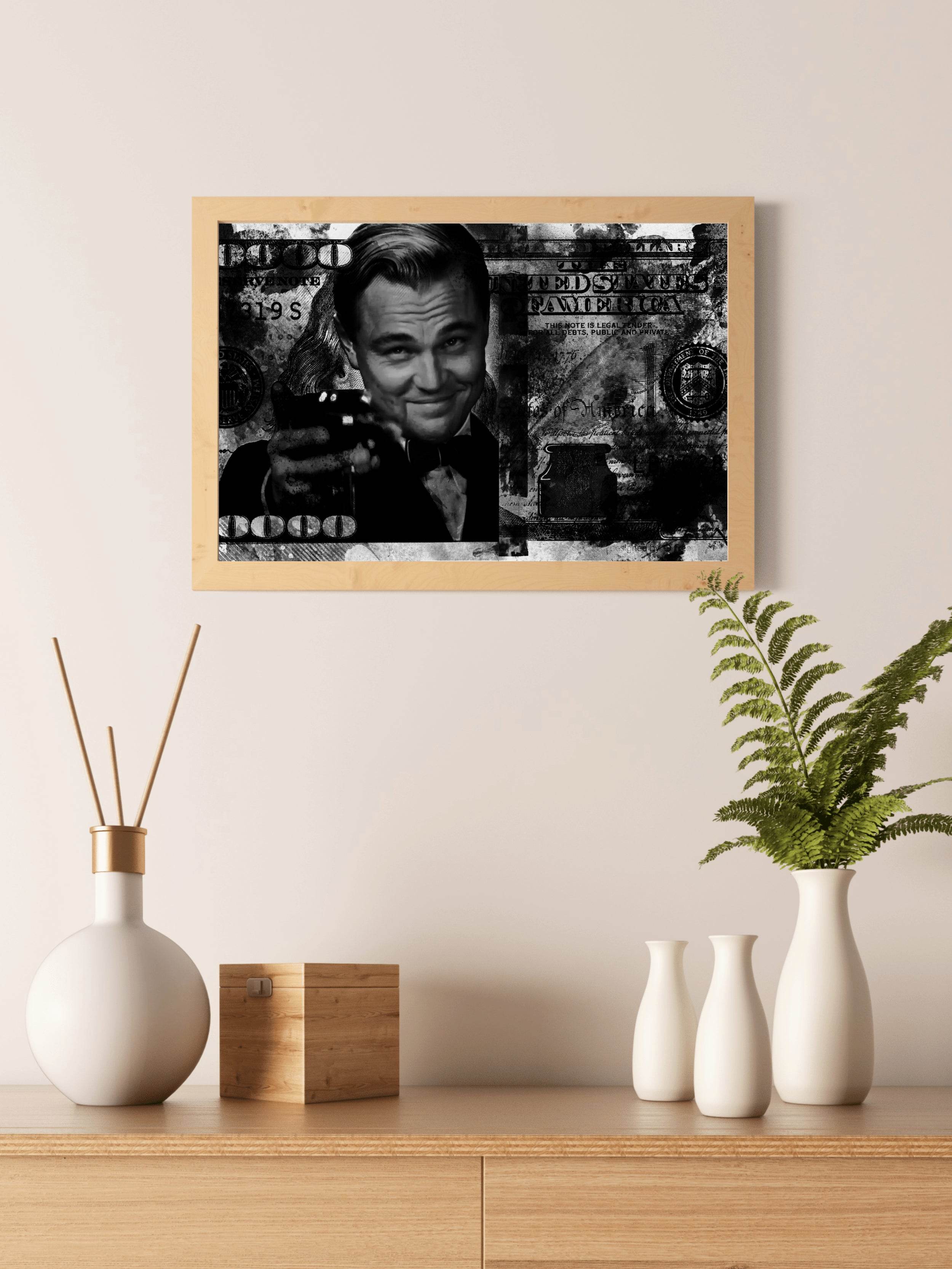 Leonardo DiCaprio the Great Gatsby Wall Art - beink online art store