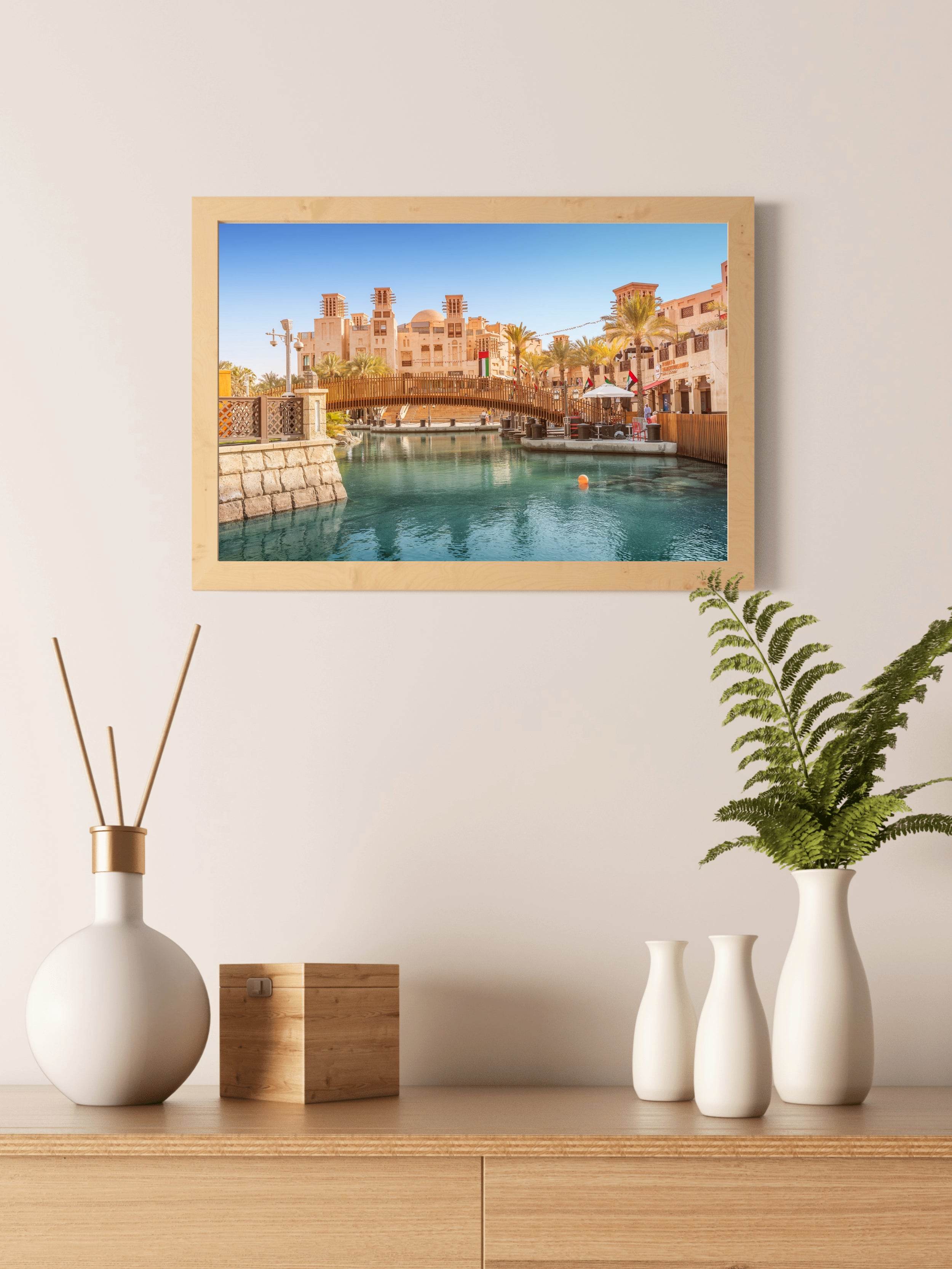 Beauty of Old Dubai Wall Art - beink online art store